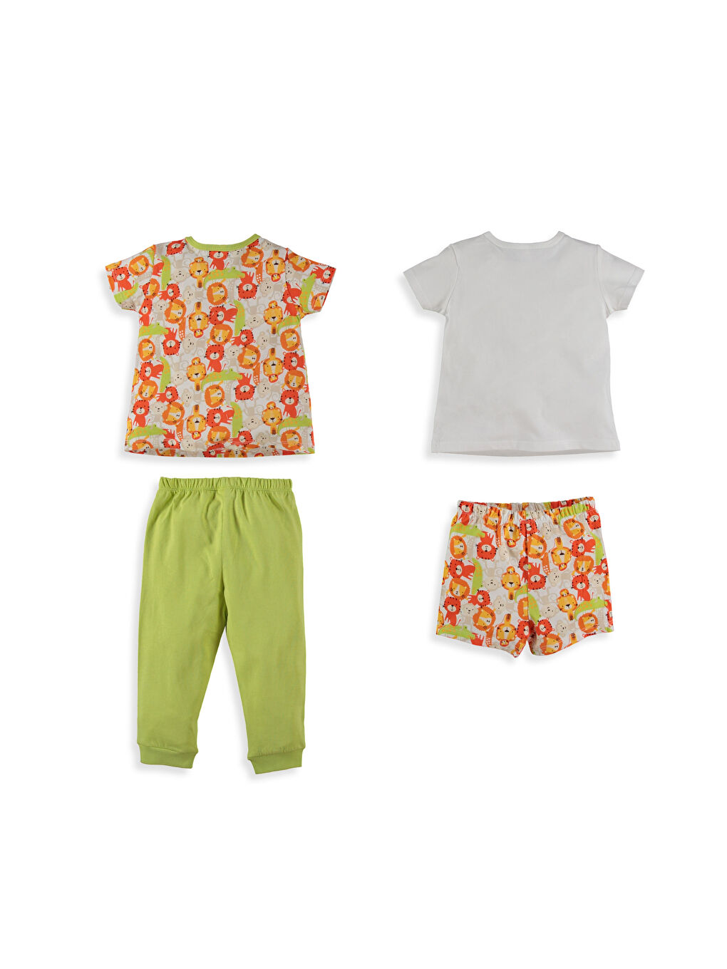 Ensemble de pyjama BLANC Unisexe-1