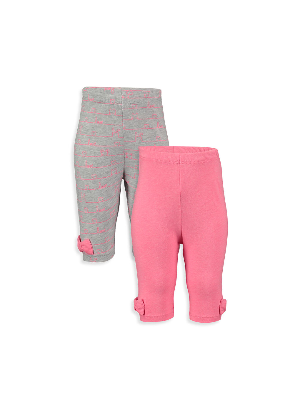 Pembe Baskılı Pijama Alt