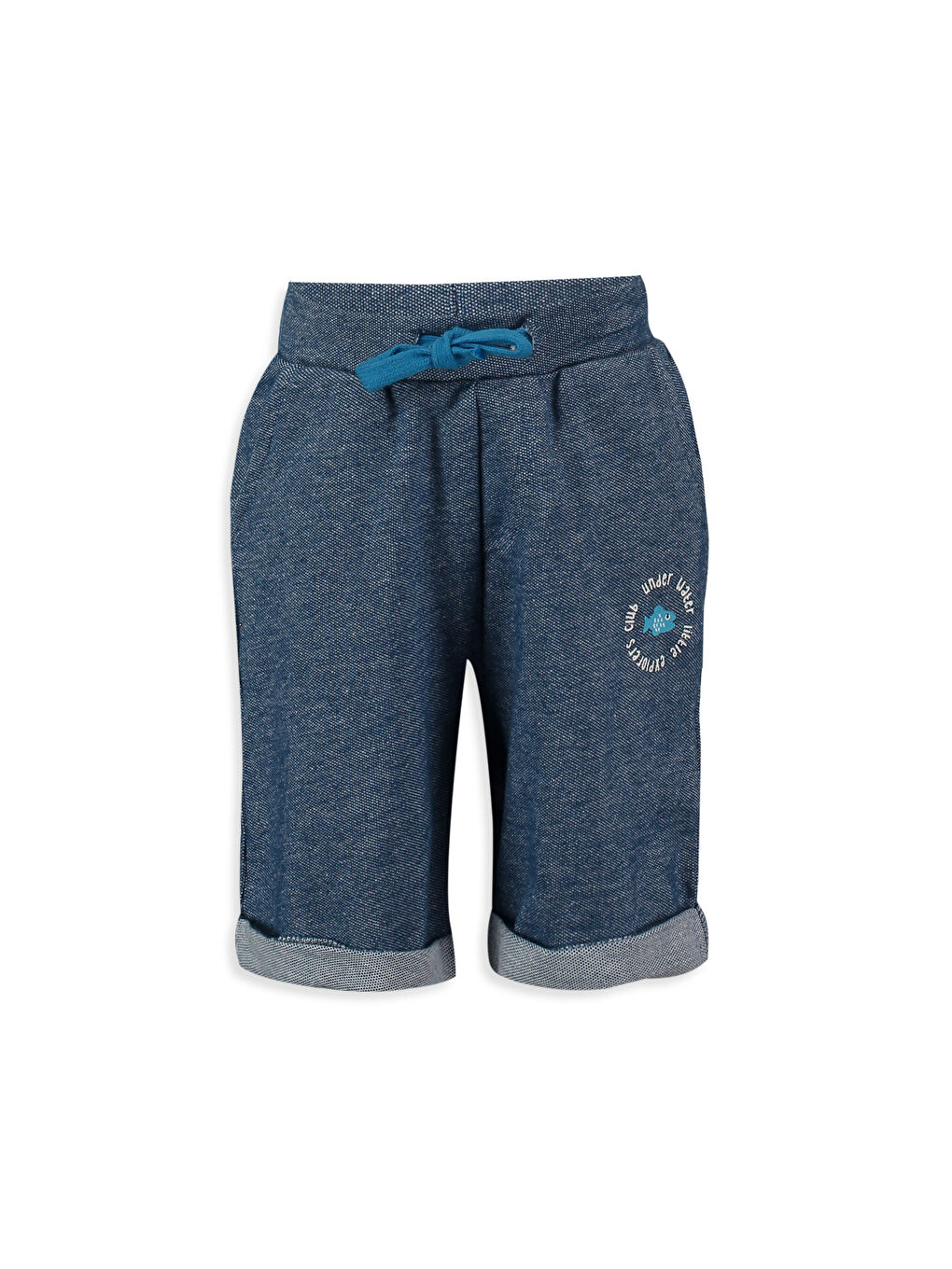 LCW baby Unisex BLUE Shorts -7Y6572Z1-K91