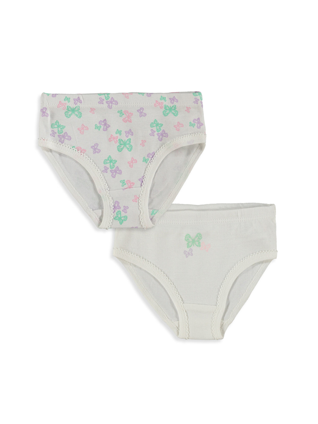 Culotte Blanc Bébé Fille-1