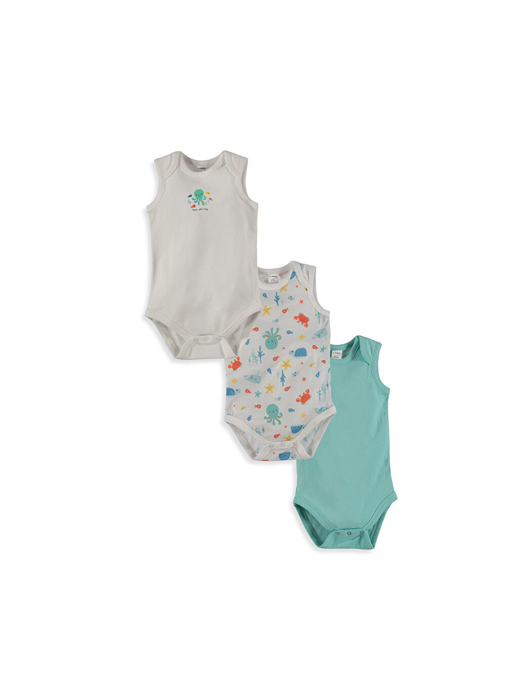 LCW baby Body à Pressions 3x -7Y7538Z1-EYW