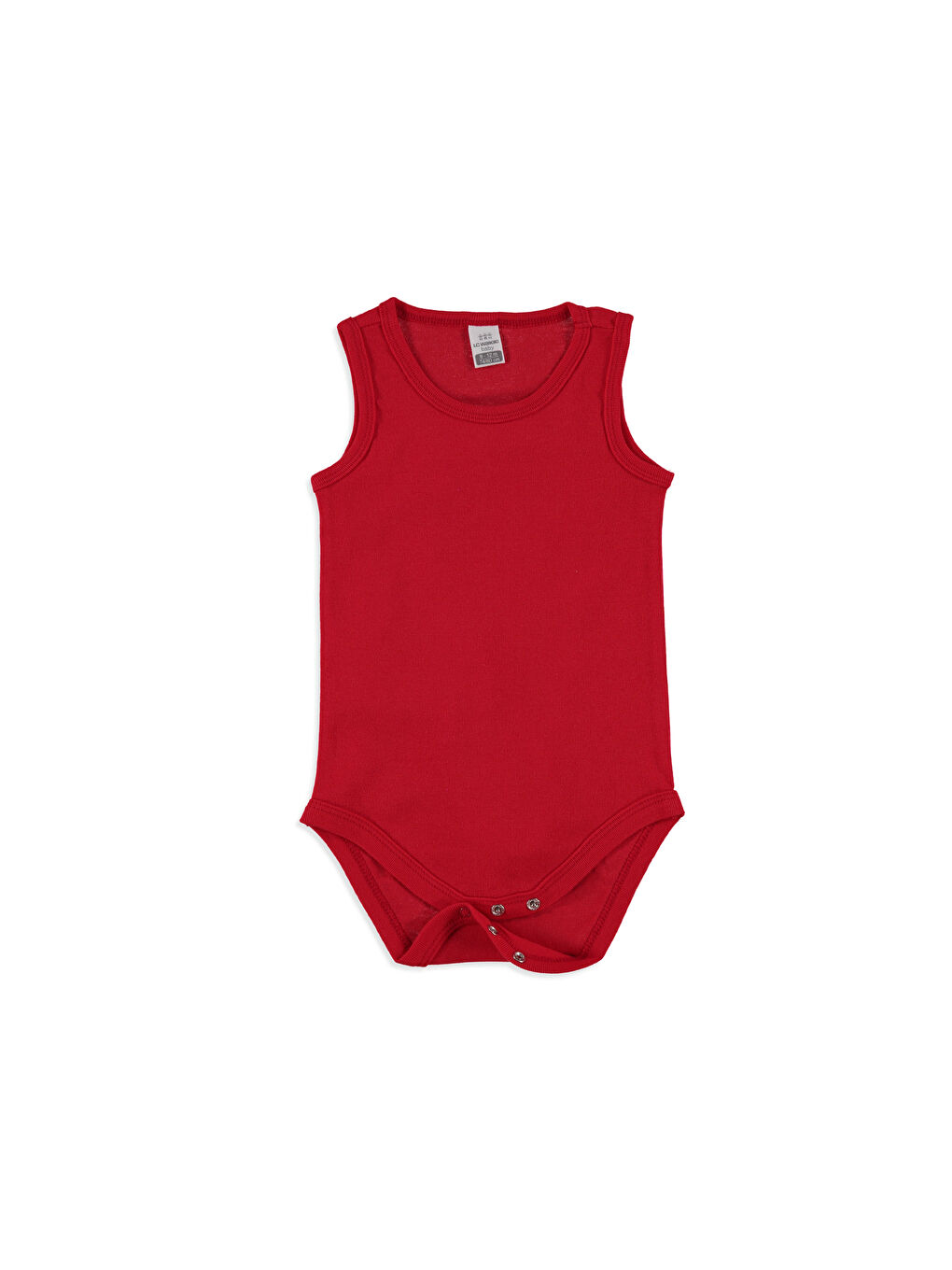 Kırmızı Çıtçıtlı Body 3'lü-4