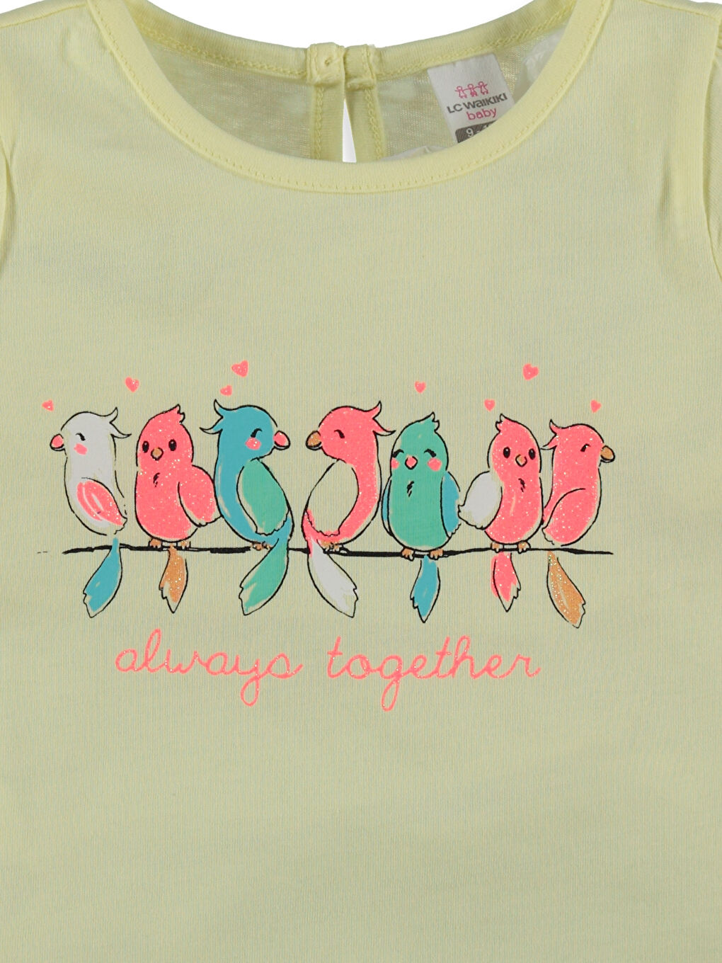 Baby Girl YELLOW T-Shirt-2