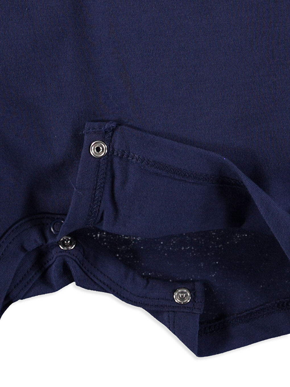 Lacivert Erkek Bebek Baskılı Tulum 2'li-3