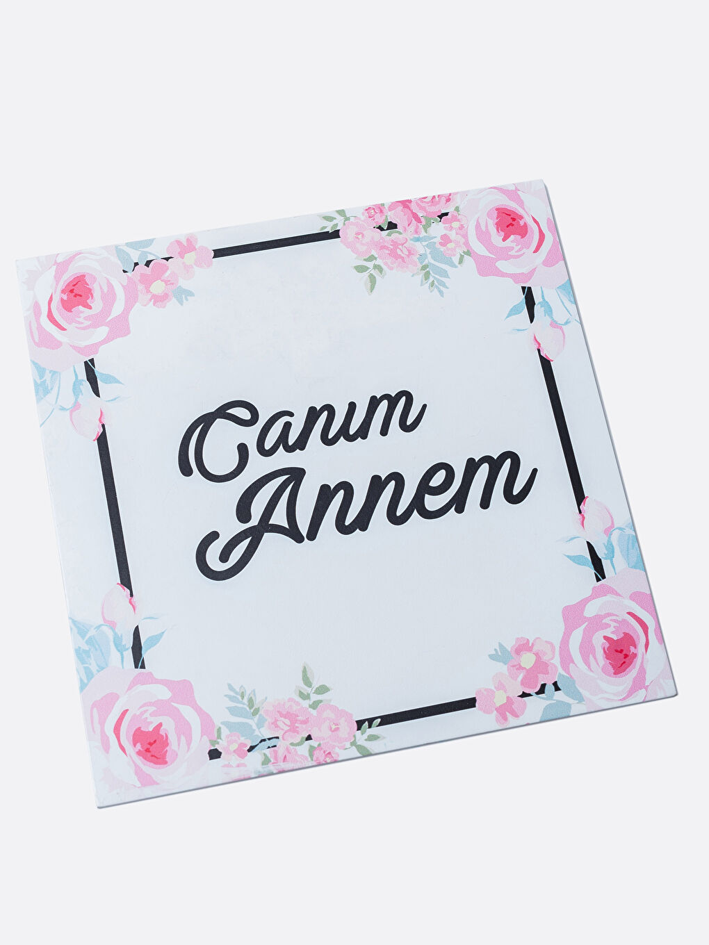 Pembe Baskılı Tablo-1