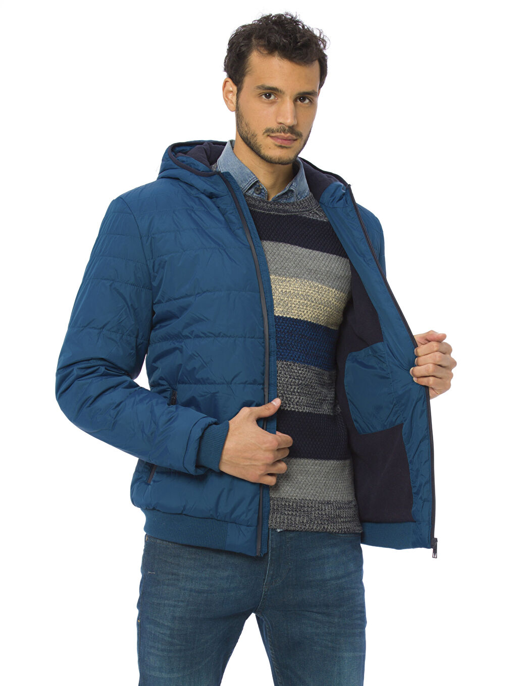 بالطو قصير بكابوش-1