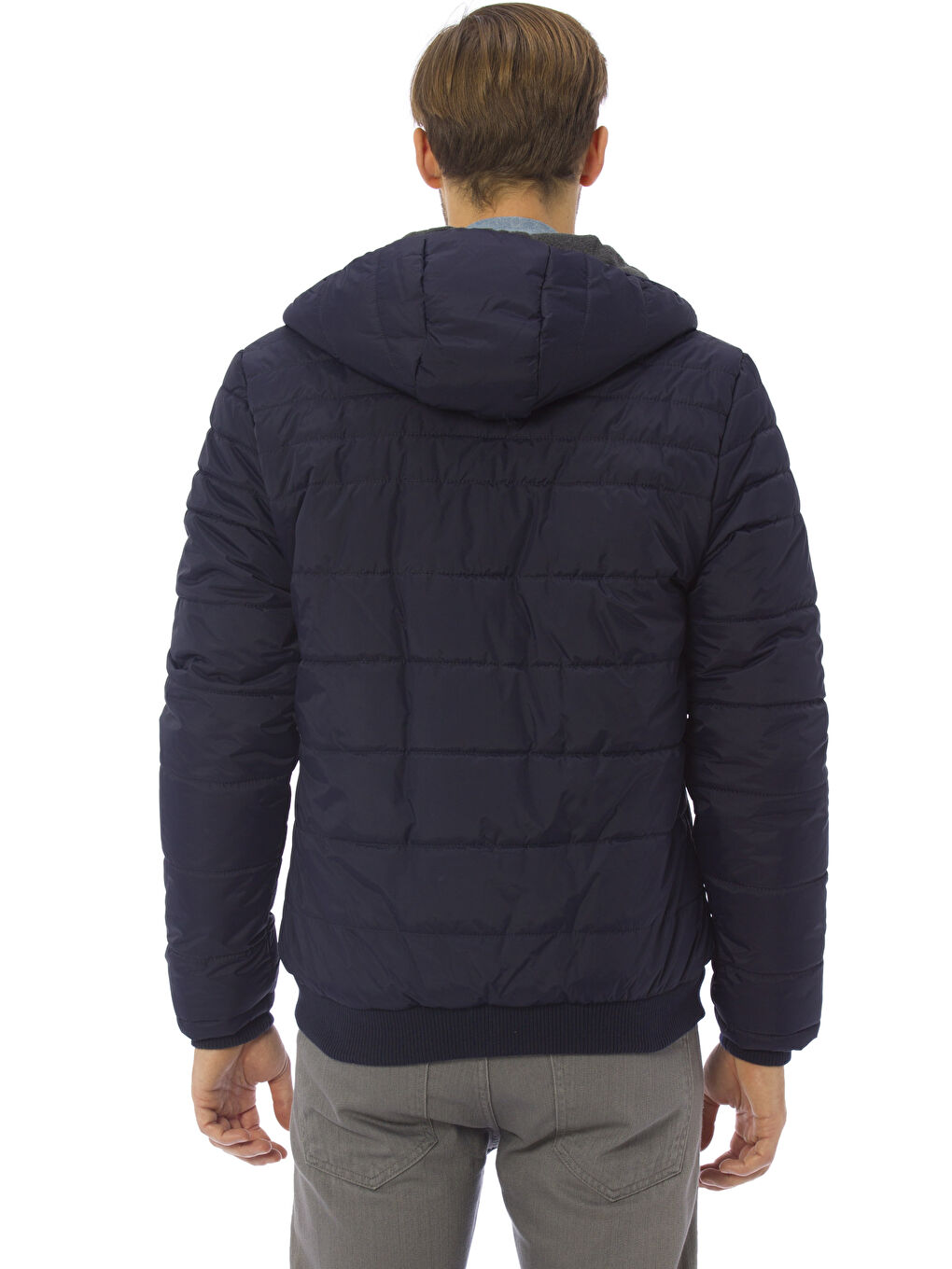 Man NAVY Puffer Coat-2