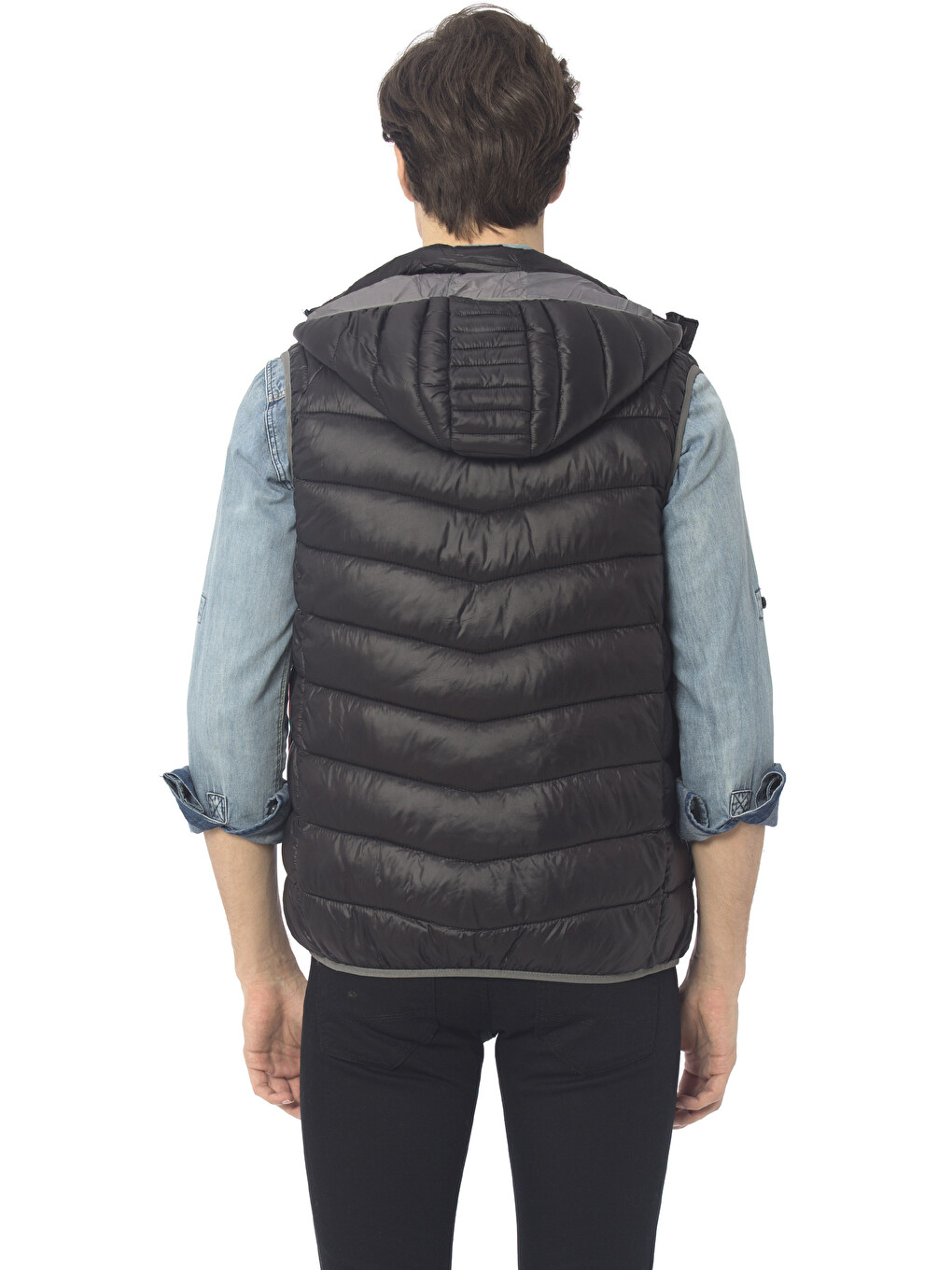 Gilet Noir Homme-1