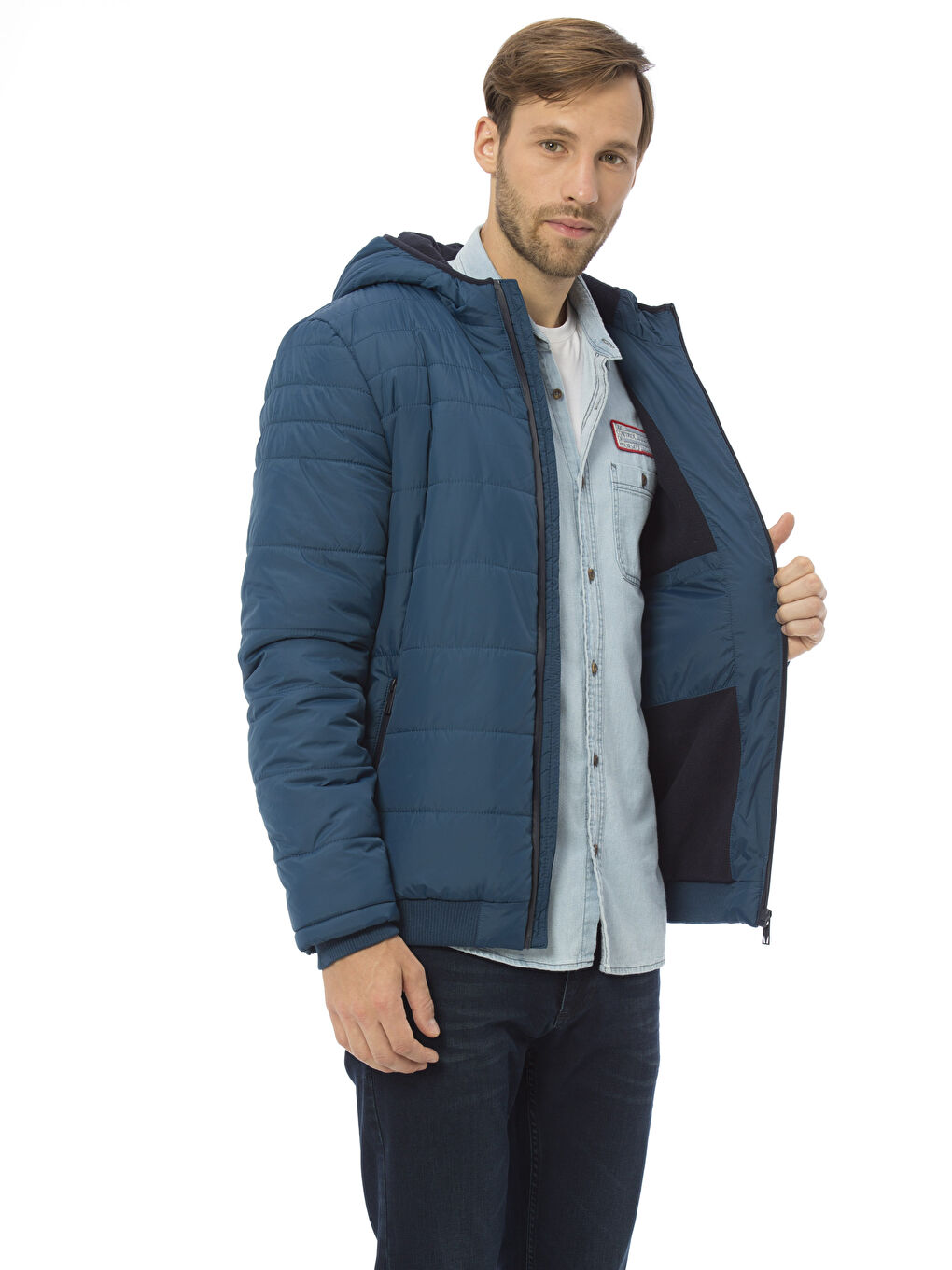 Petrol Şişme Mont-1