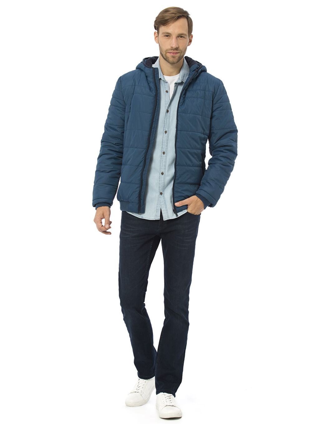 Petrol Şişme Mont-3