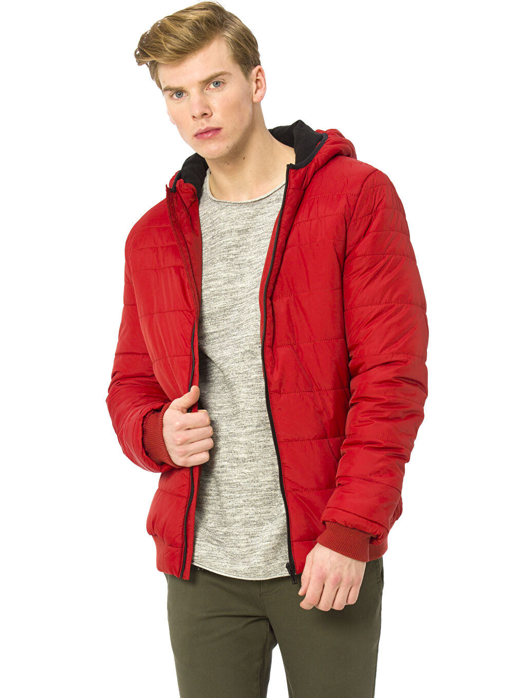 XSIDE Mann ORANGE Steppmantel -7K0497Z8-KGV