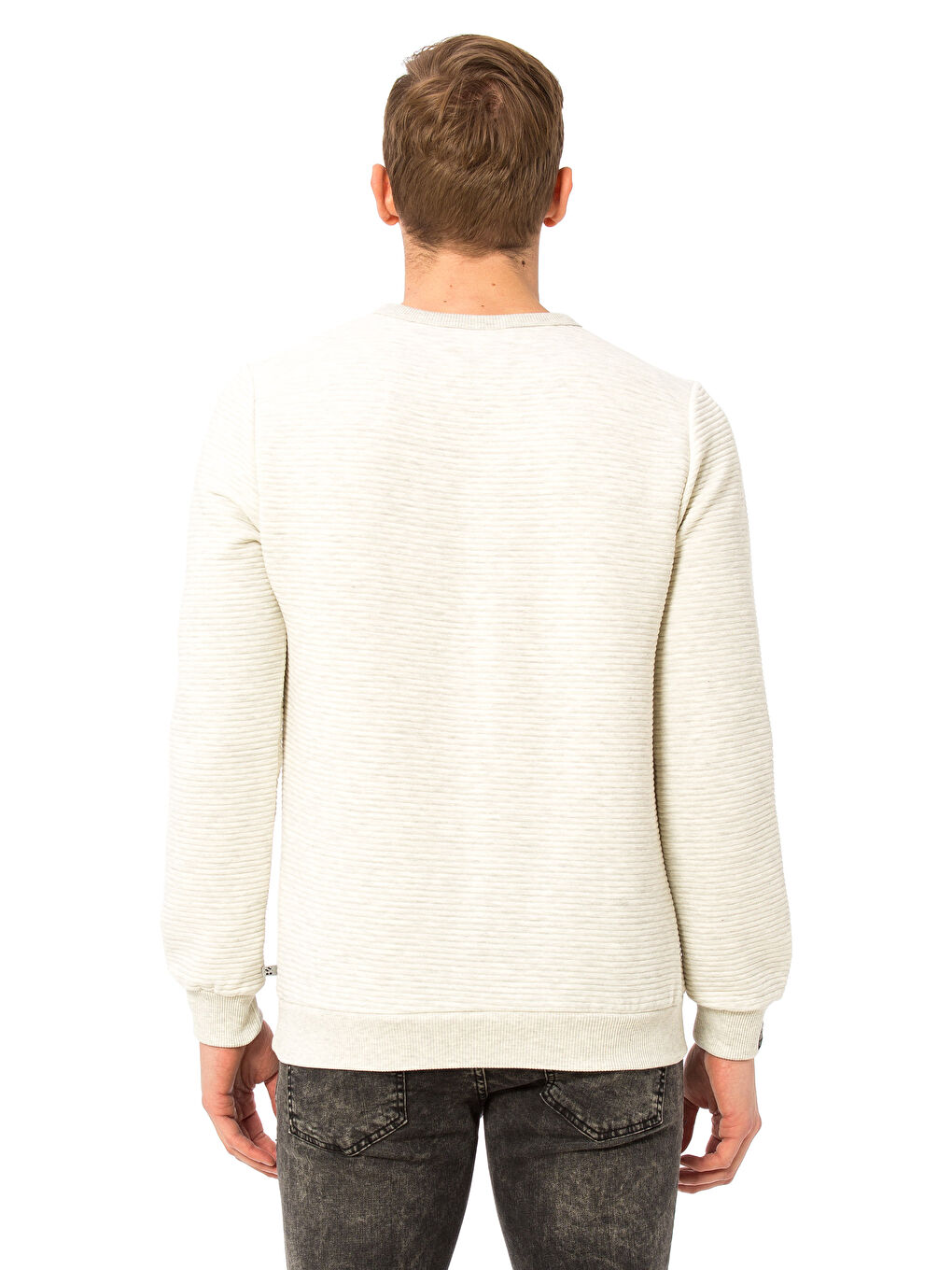 Siyah-Beyaz-Turuncu Sweatshirt-1