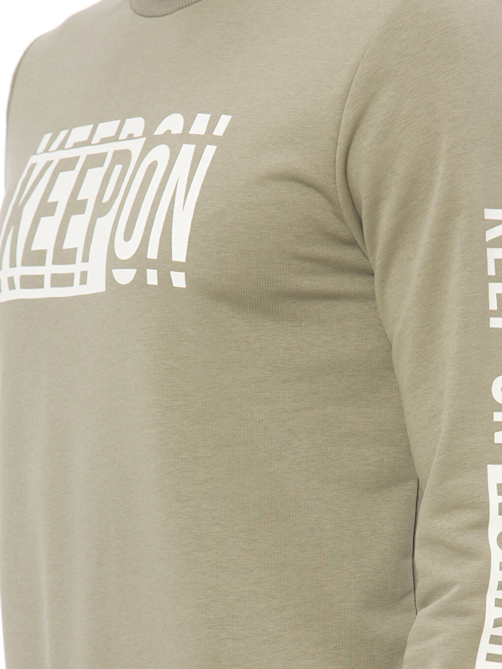 Mat Yeşil Sweatshirt-3