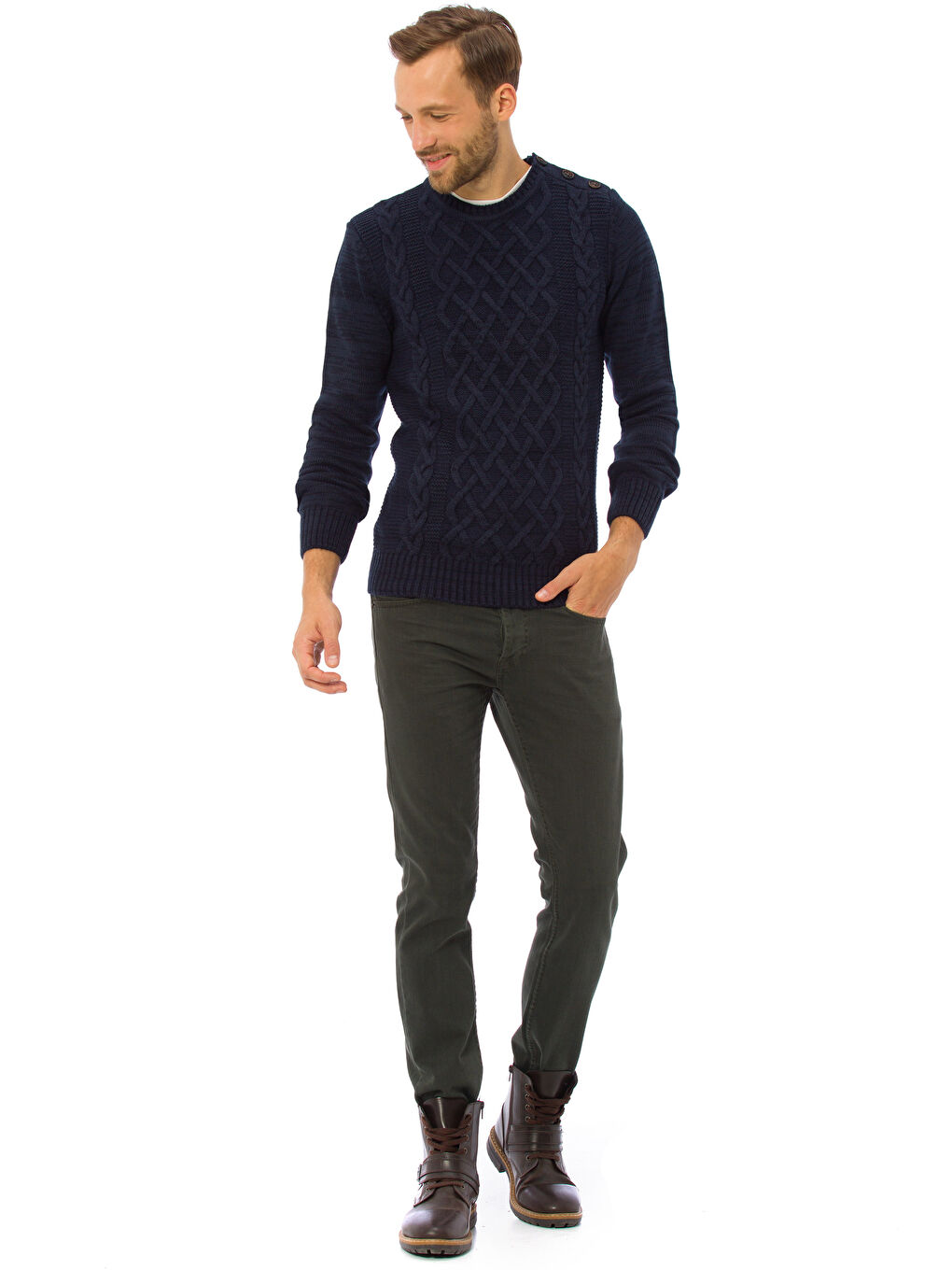 Pull-over INDIGO Homme-2