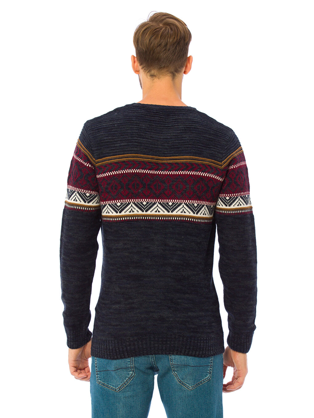 Pull-over INDIGO Homme-1