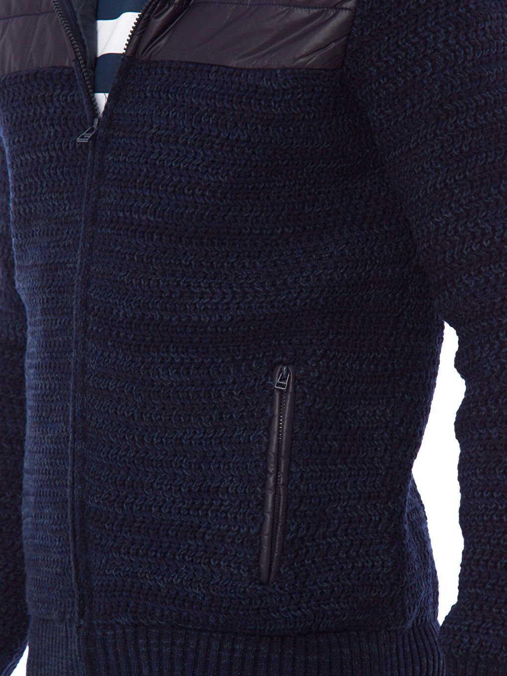 Man NAVY Cardigan-3