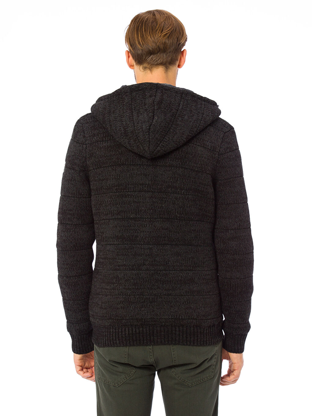 Man ANTHRACITE Cardigan-1