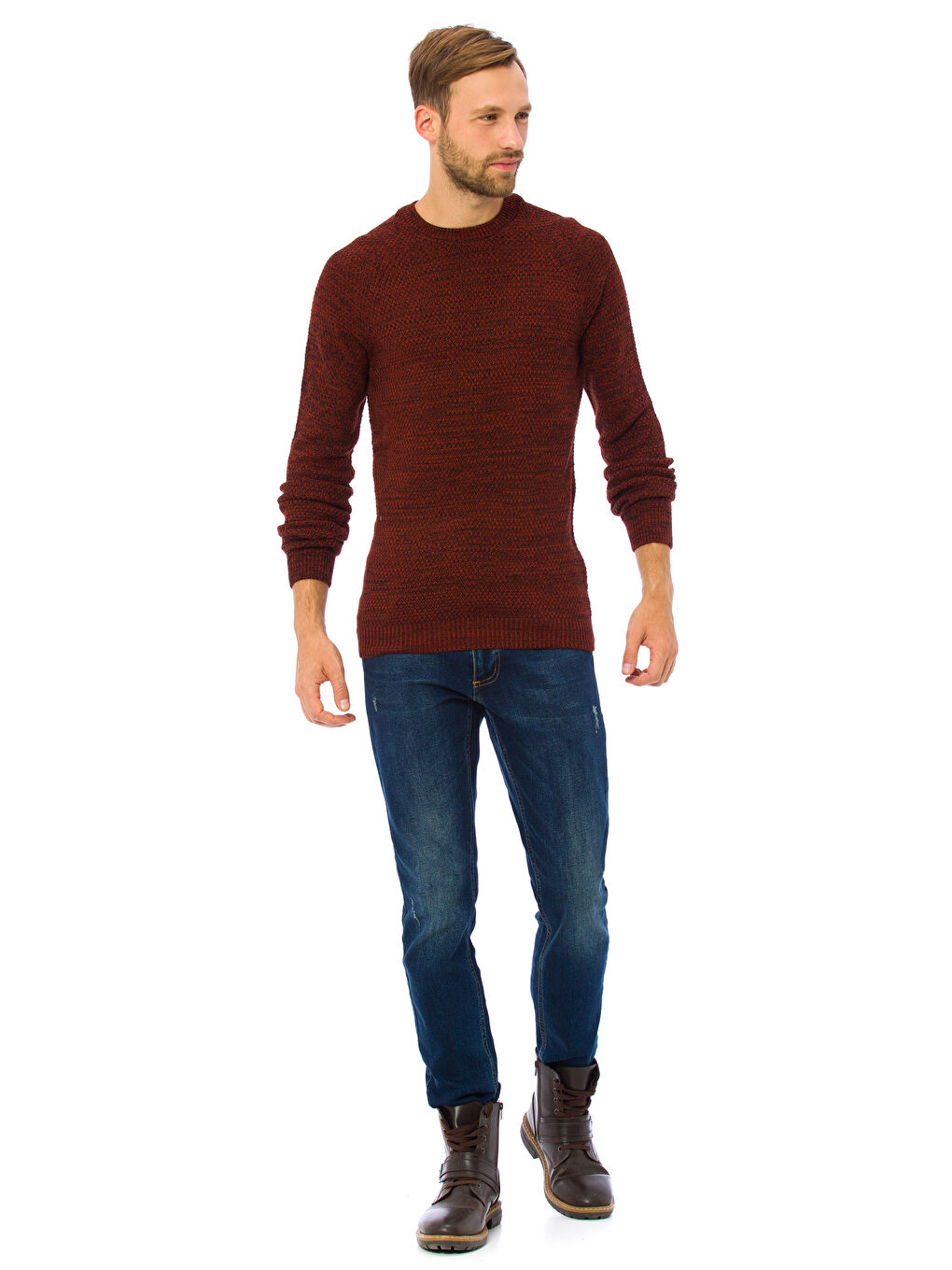 XSIDE Man ORANGE Sweater -7K1181Z8-EGJ