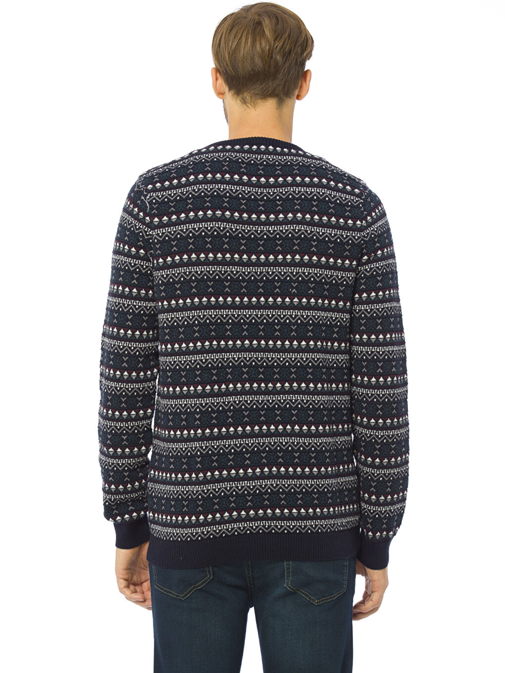 Man PETROL Sweater-1