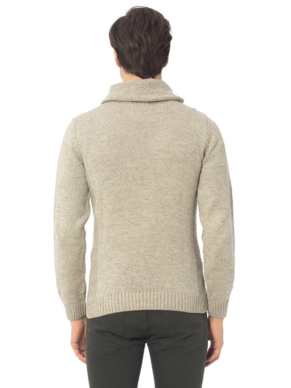 Man BEIGE Sweater-1