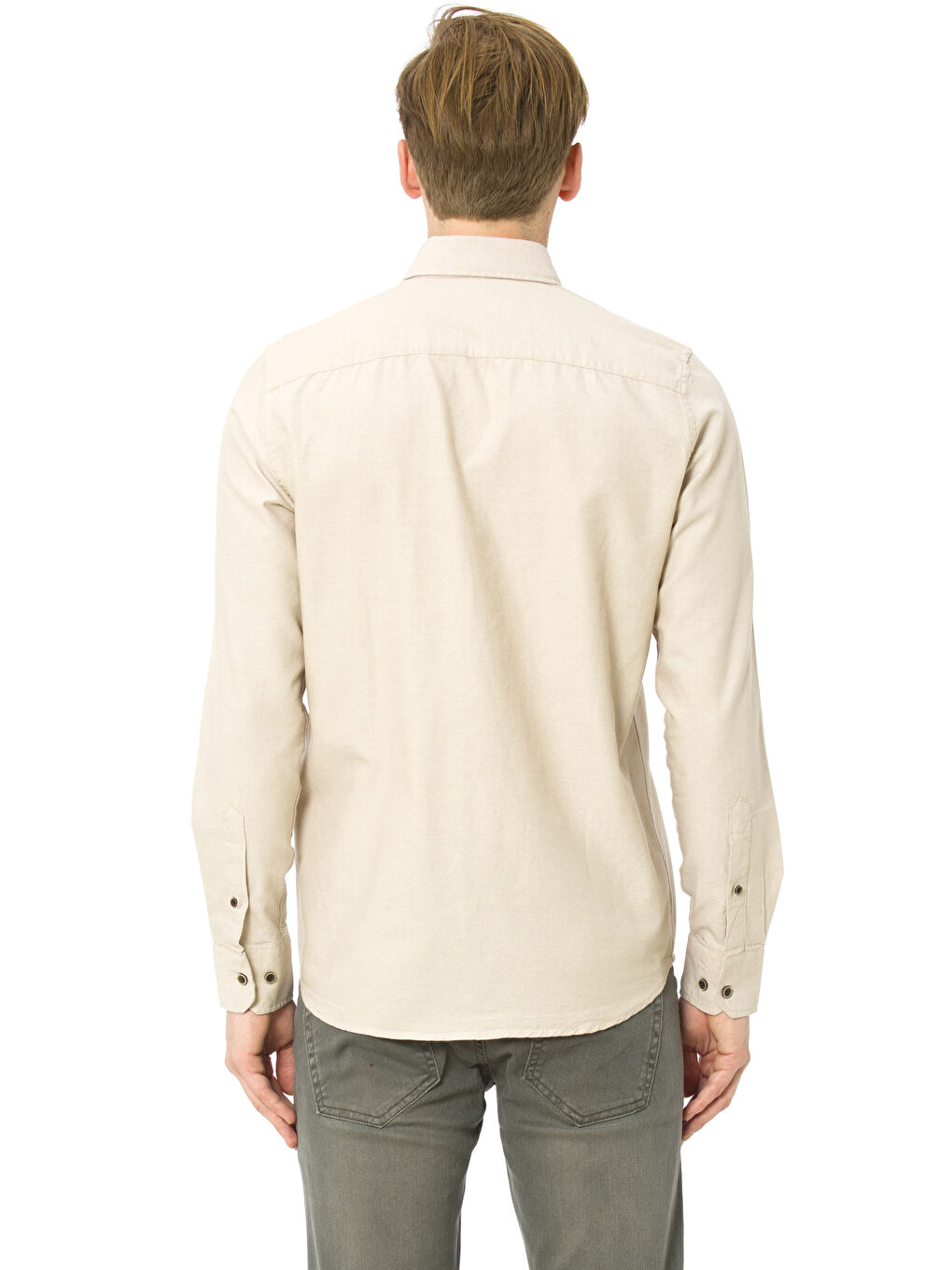 Chemise BEIGE Homme-1