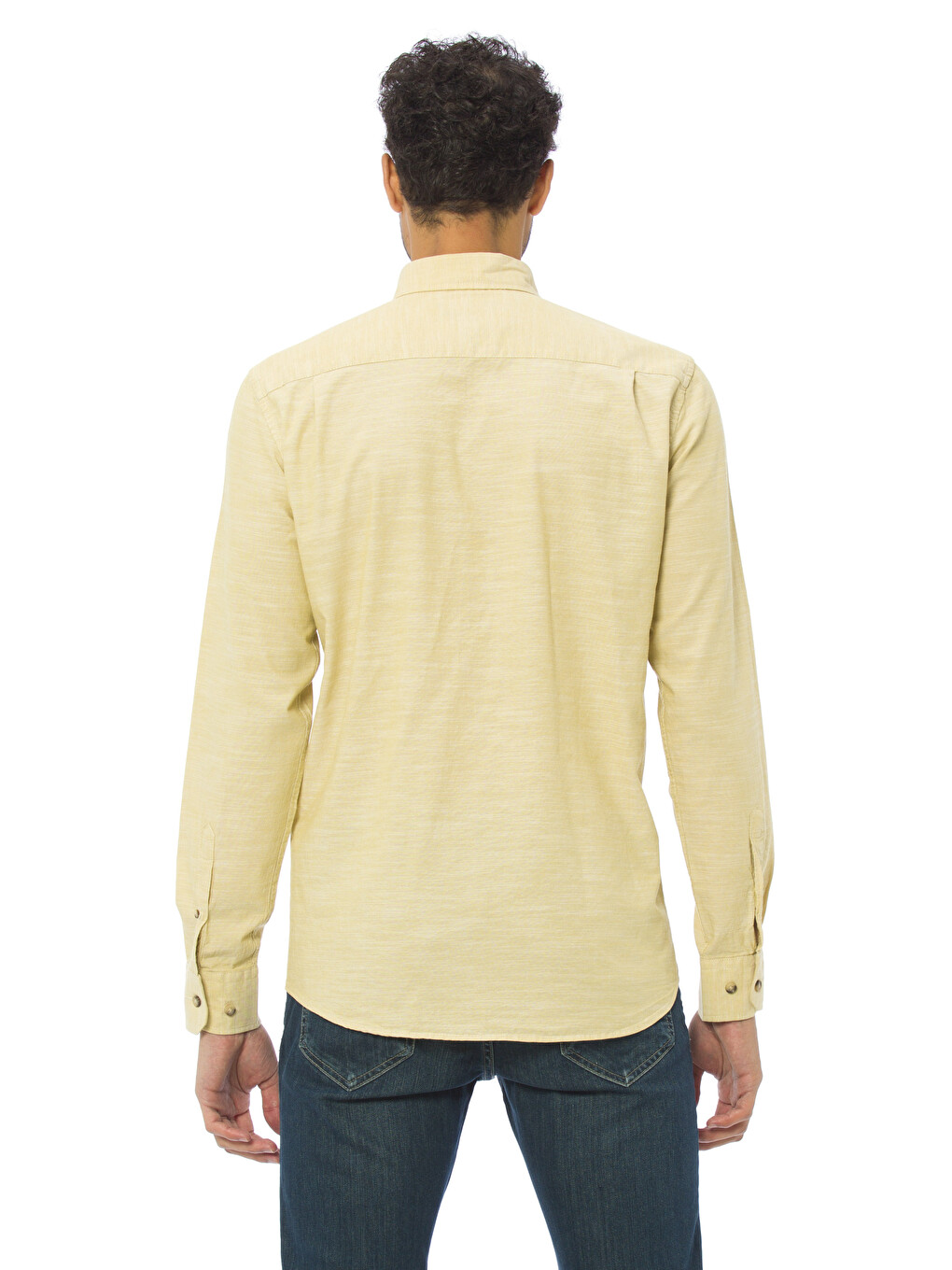 Chemise Jaune Homme-1