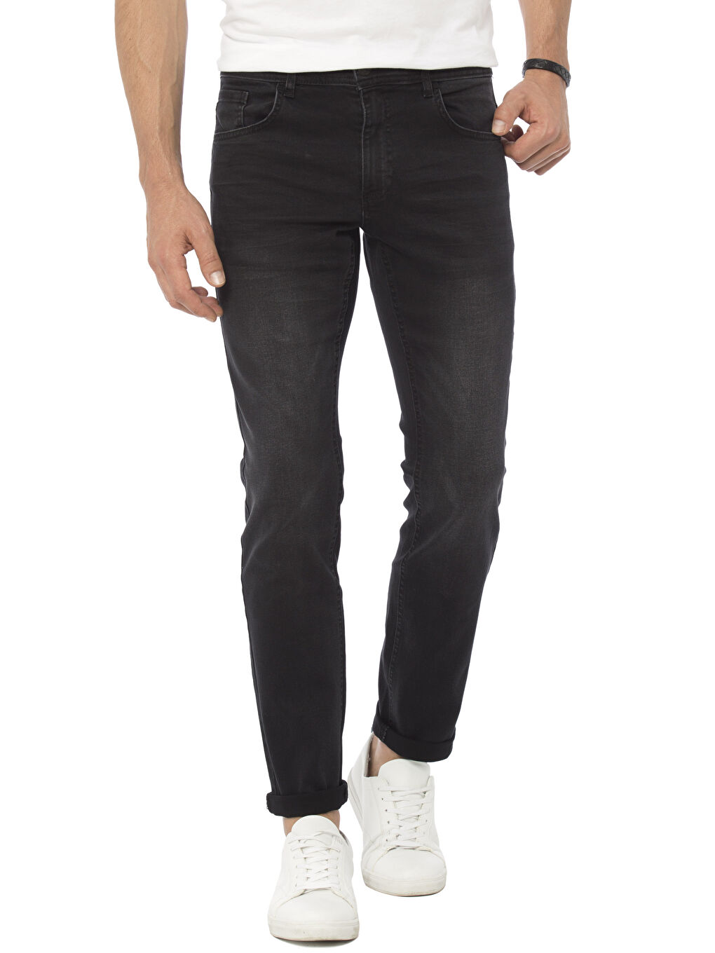 Siyah  Rodeo Jean Pantolon