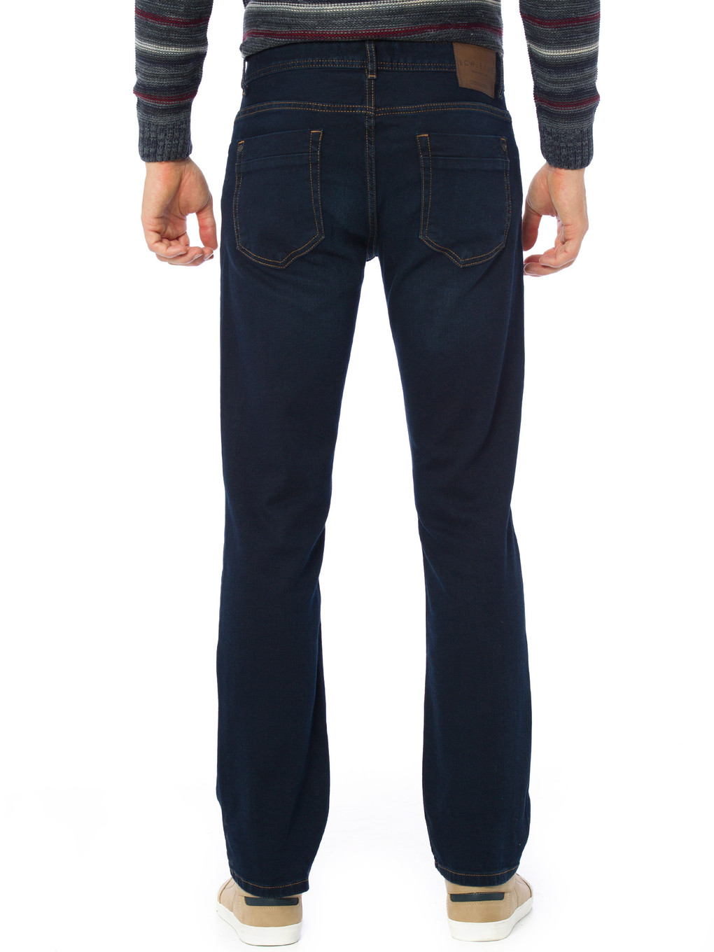 İndigo Koyu Rodeo Jean Pantolon-1