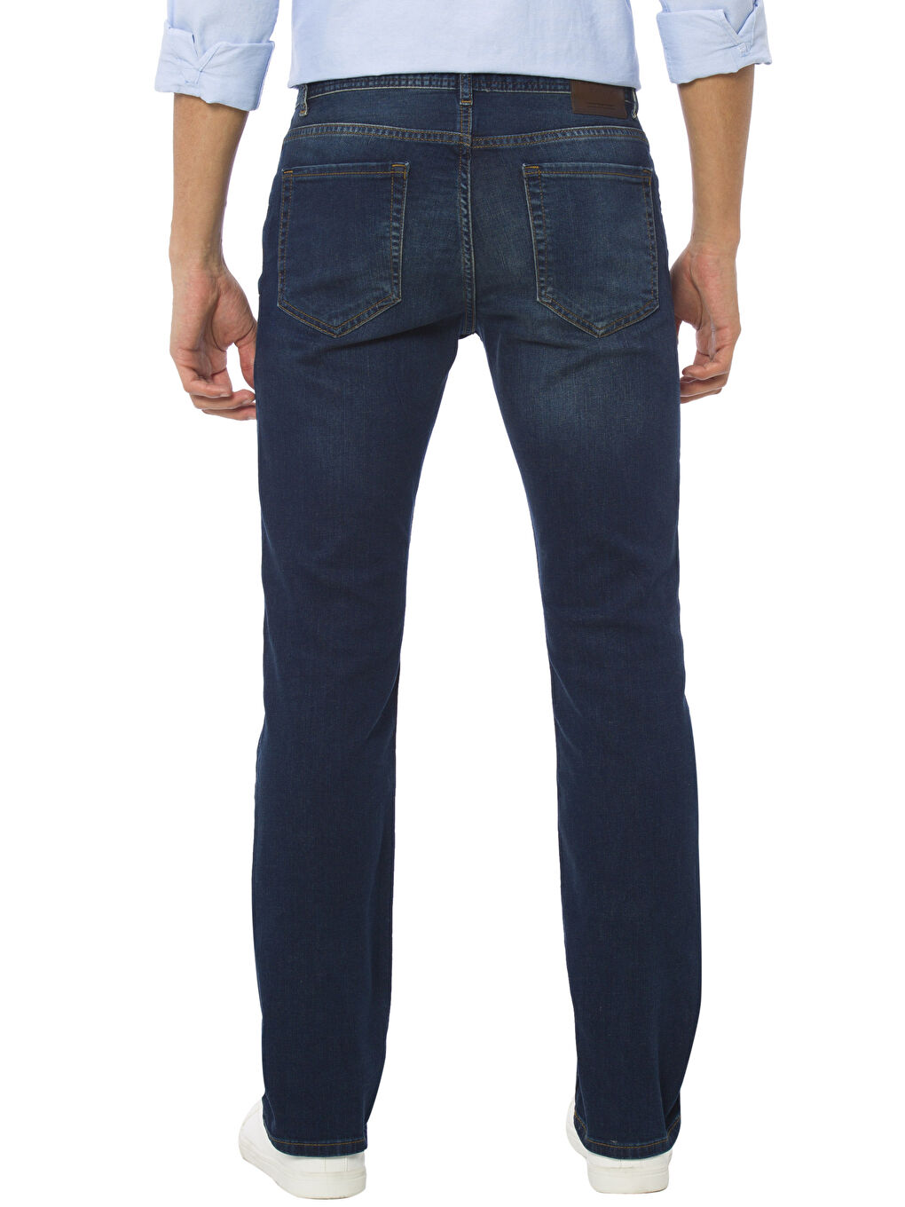 İndigo Koyu Rodeo Jean Pantolon-1