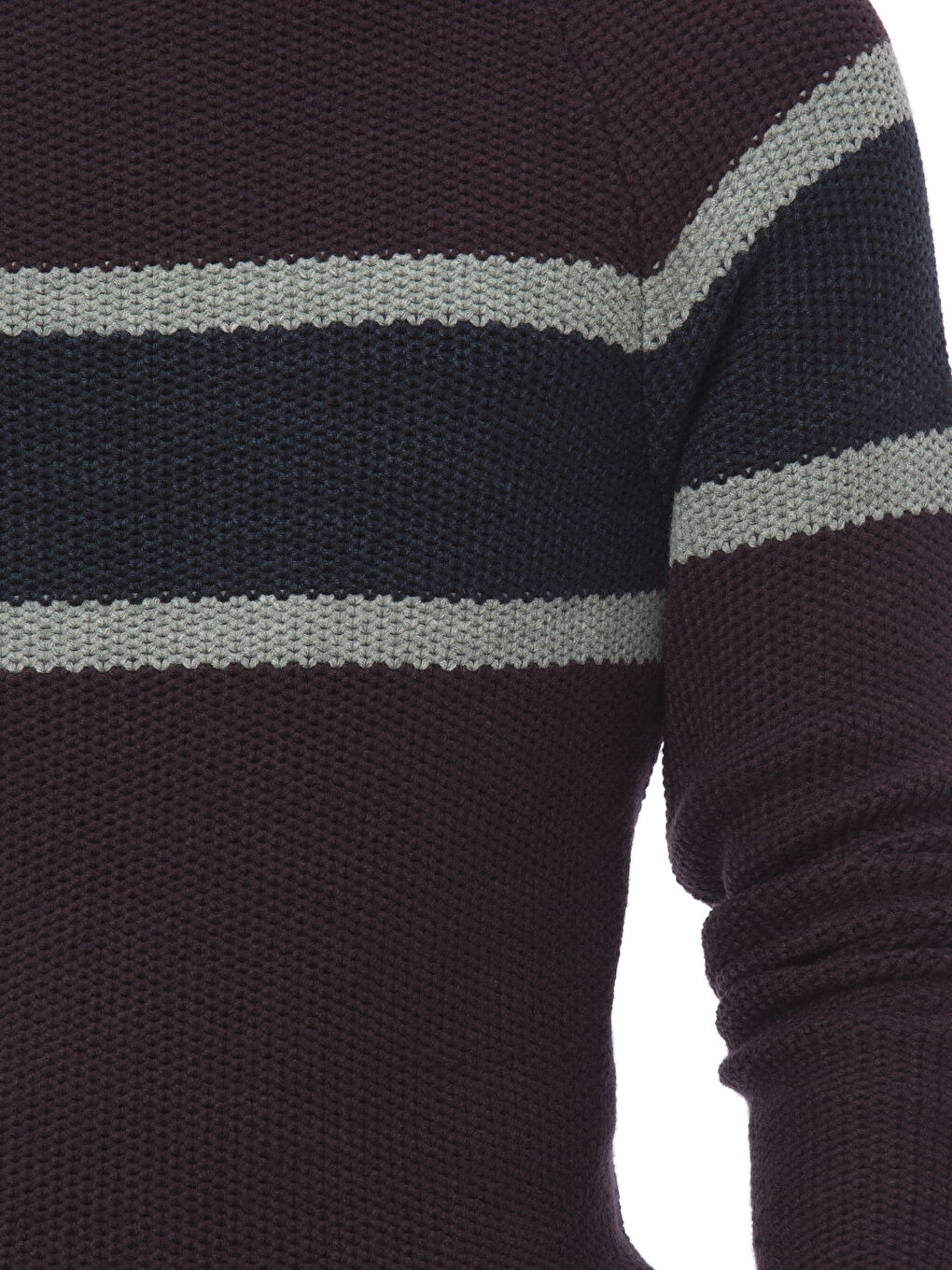 Man BORDEAUX Sweater-3