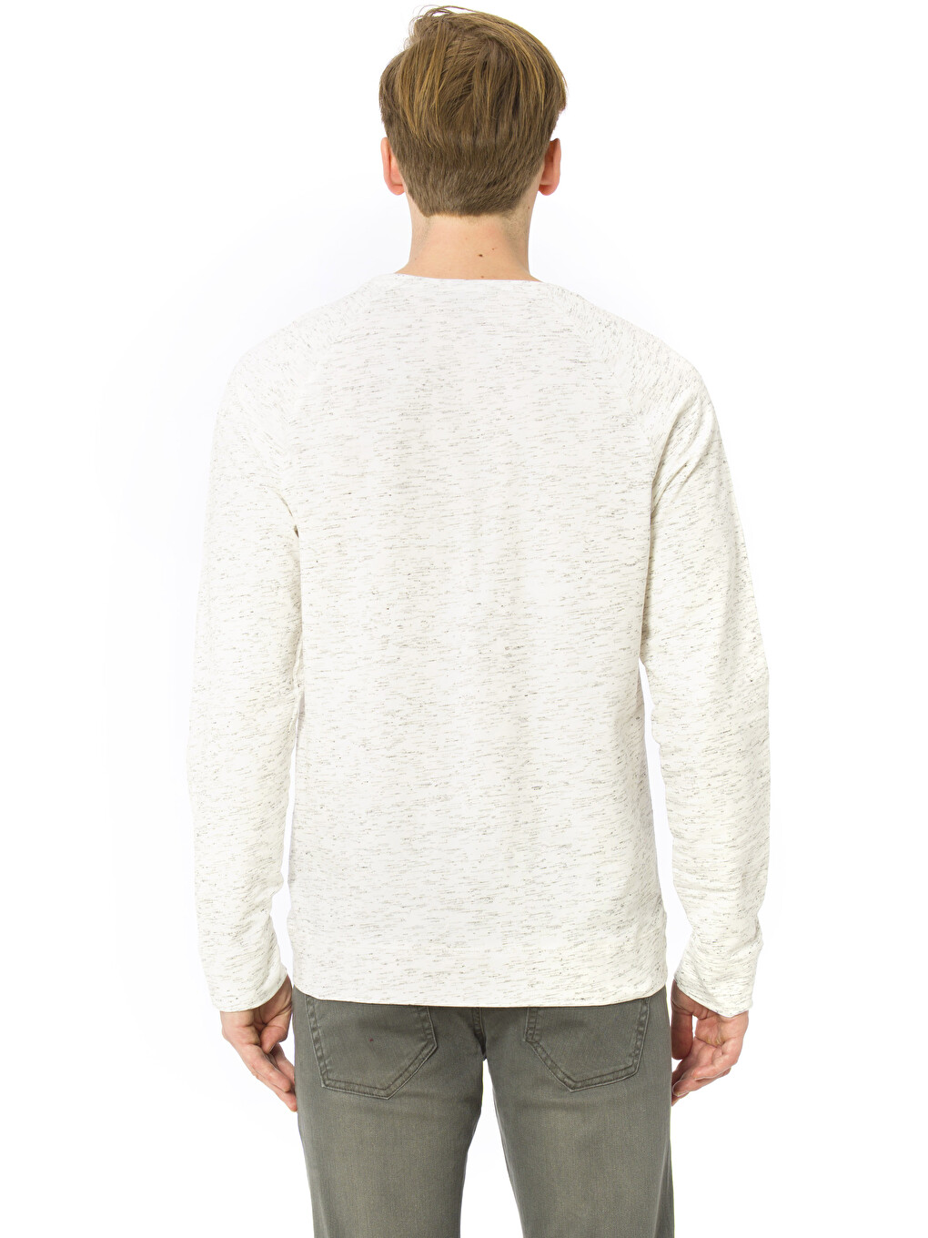 Sweat-shirt Écrou Homme-1
