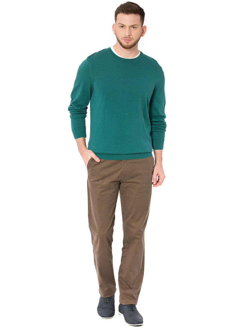 LCWAIKIKI Classic Mann BRAUN Chino-Hosen -7K2241Z8-HCW