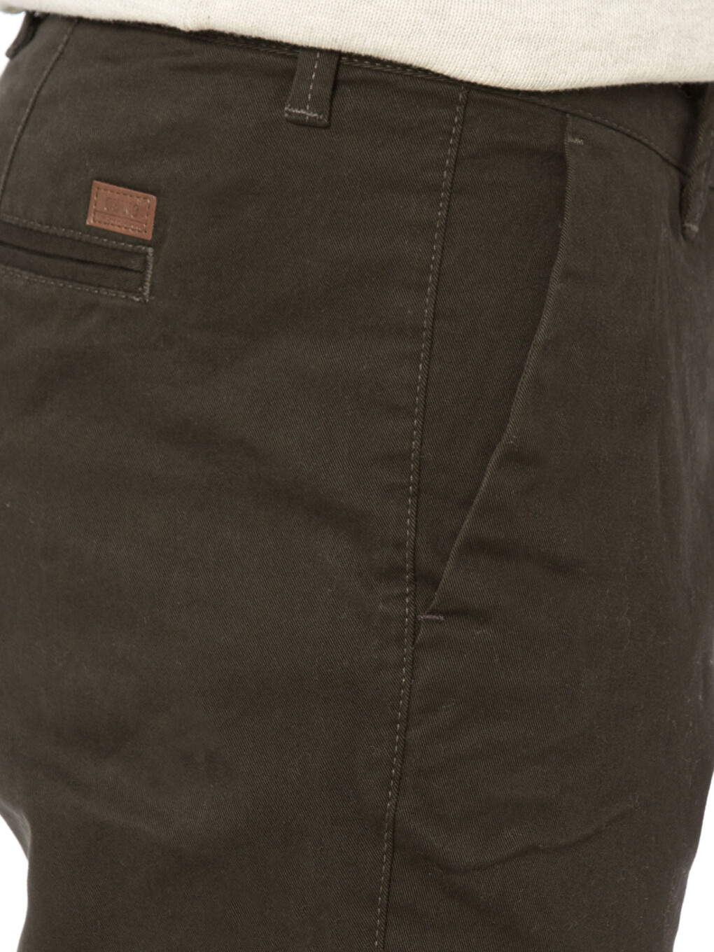 Pantalon chino Kaki Homme-3