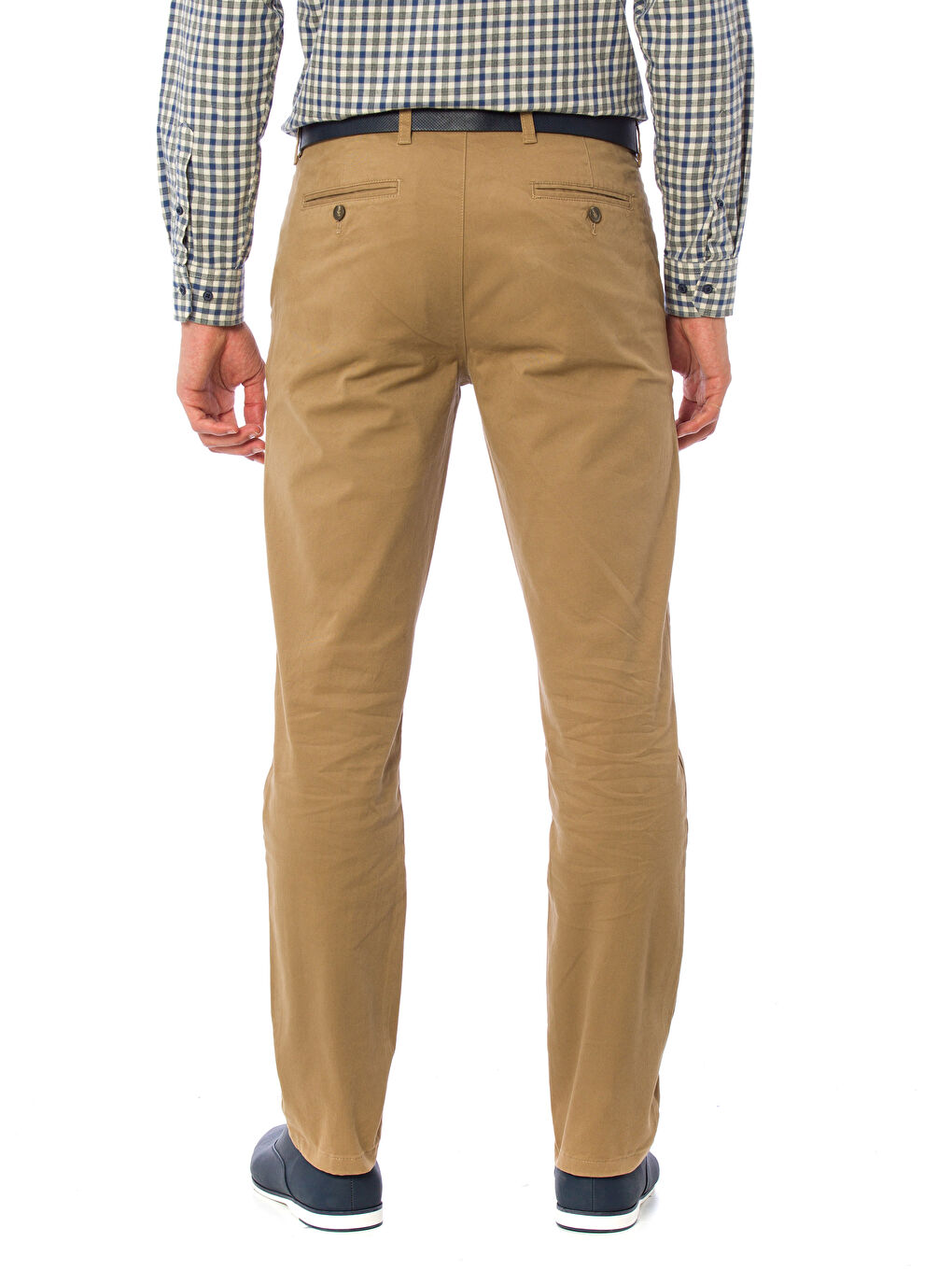 Mann BEIGE Chino-Hosen-1