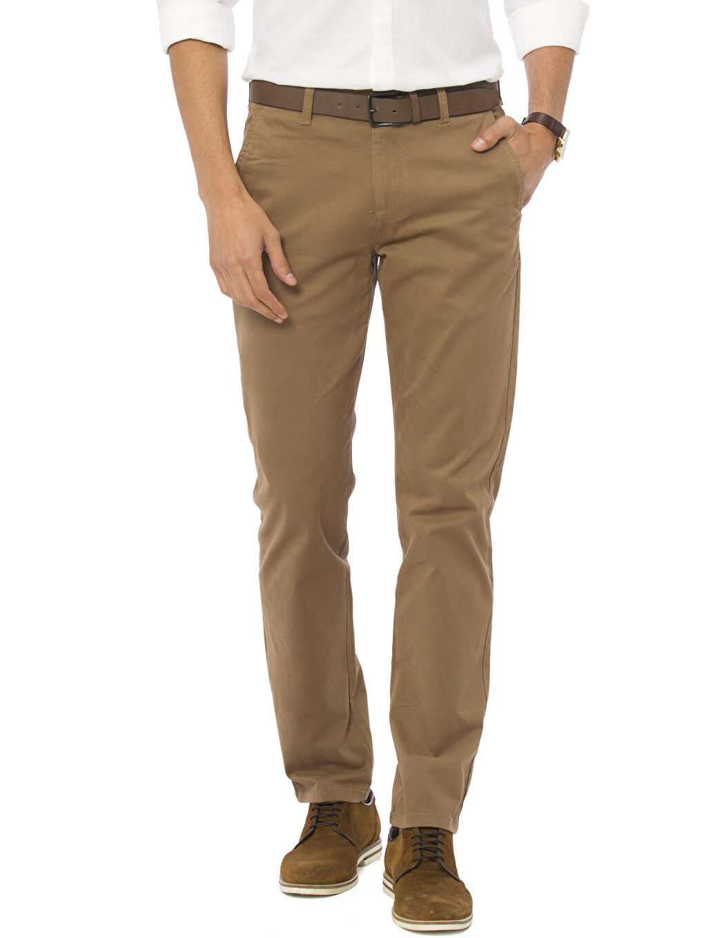 Man BROWN Chino Trousers
