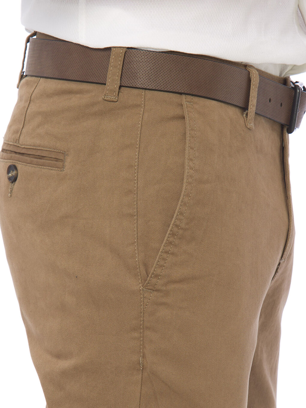 Man BROWN Chino Trousers-3