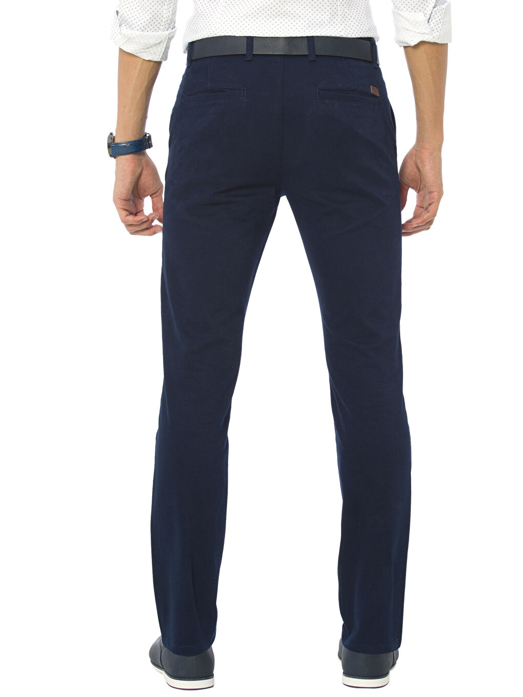 LC Waikiki Man NAVY Chino Trousers -7K2245Z8-KN2