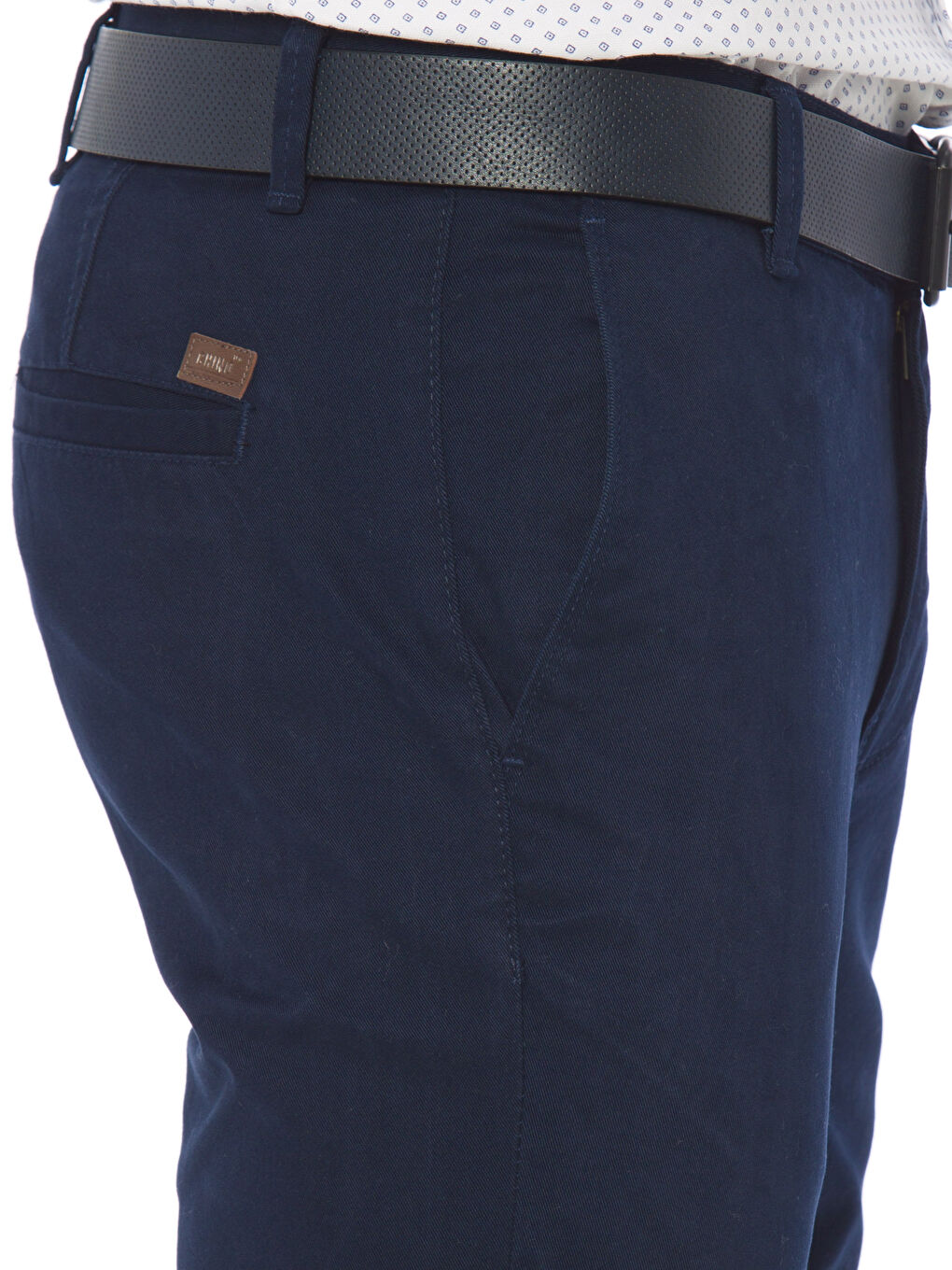 LC Waikiki Man NAVY Chino Trousers -7K2245Z8-KN2