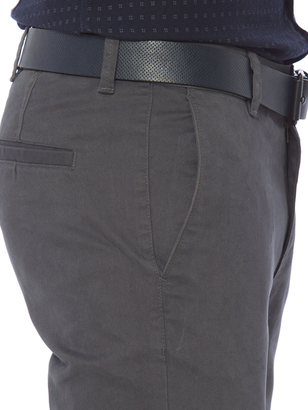 LCWAIKIKI Classic Man GREY Chino Trousers -7K2245Z8-KN8