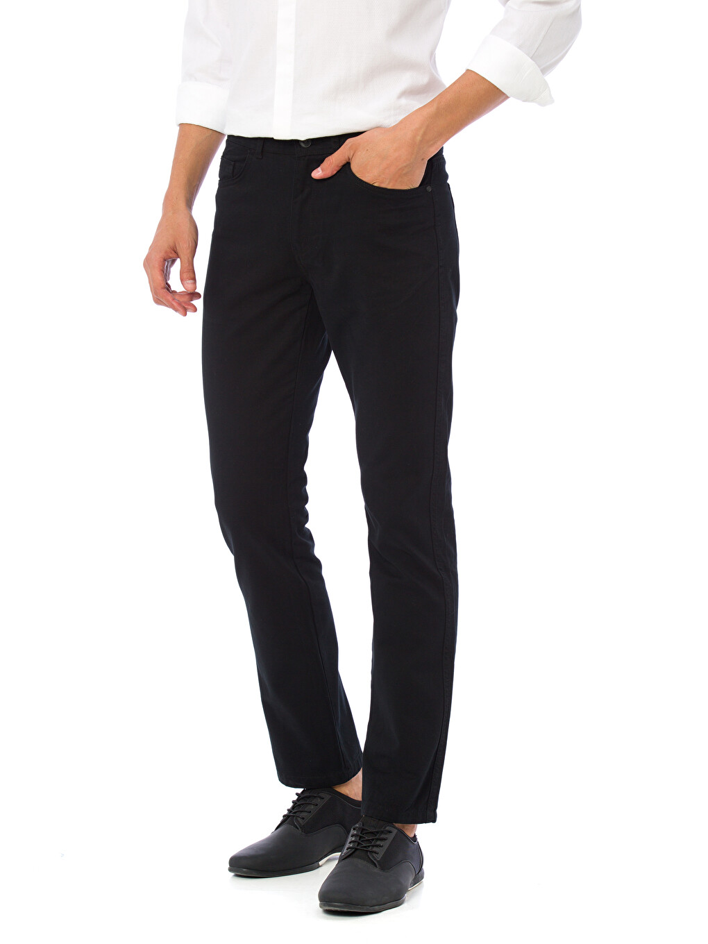 Pantalon Noir Homme
