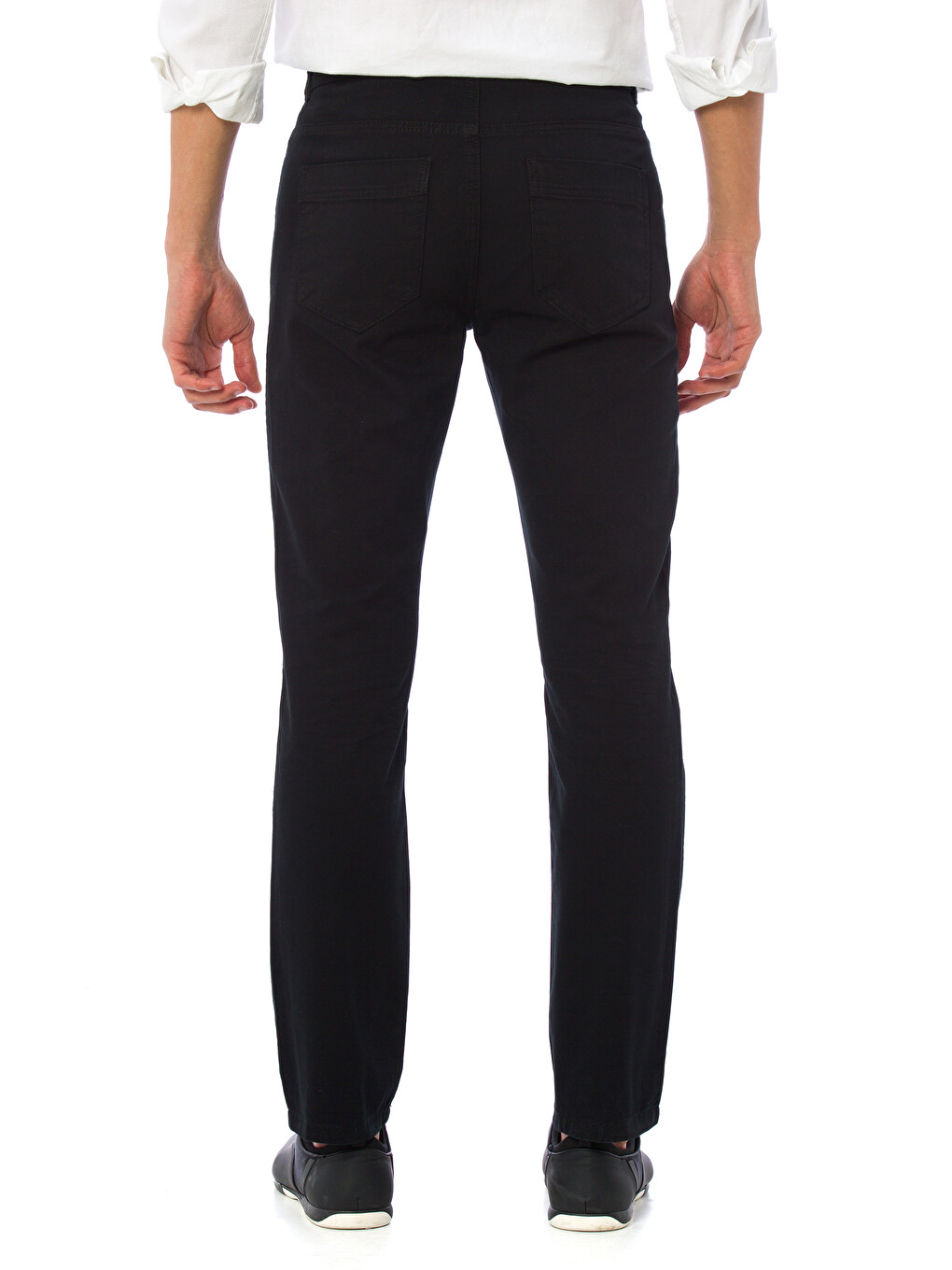 Pantalon Noir Homme-1