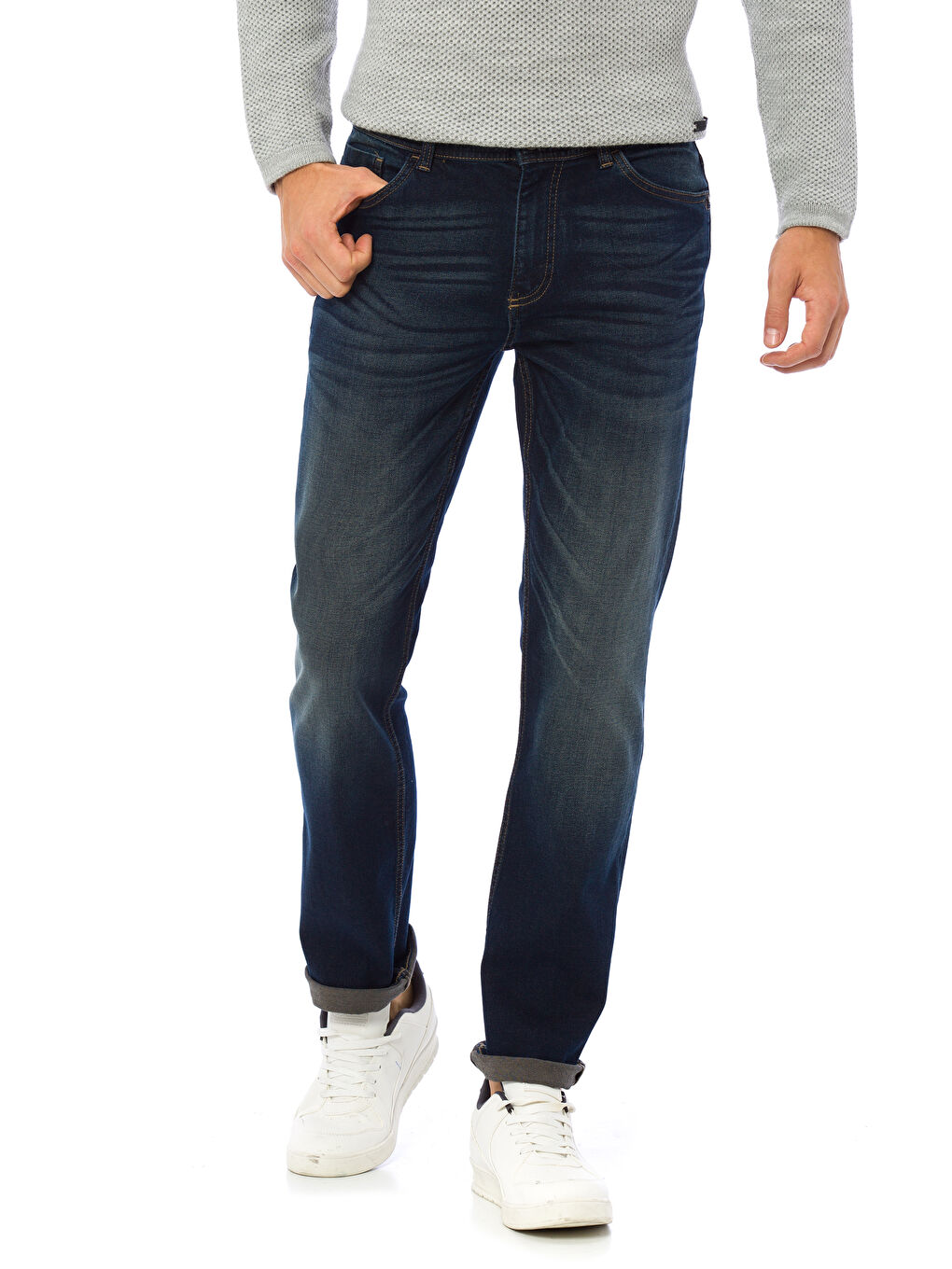 İndigo Koyu Rodeo Jean Pantolon