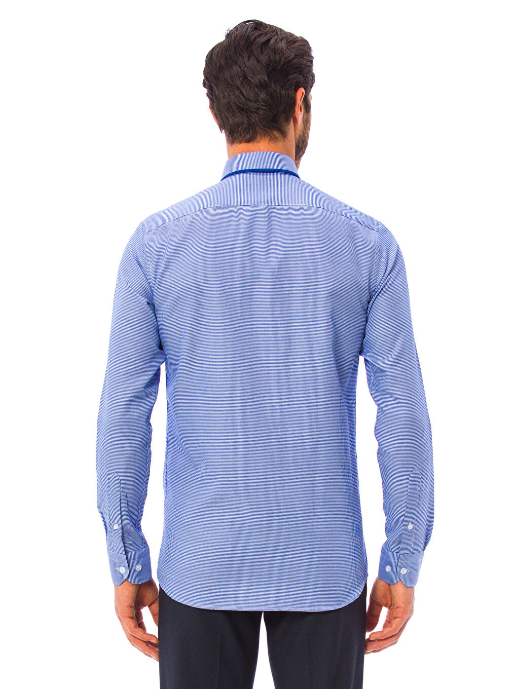 قميص أزرق فاتح رجال-1