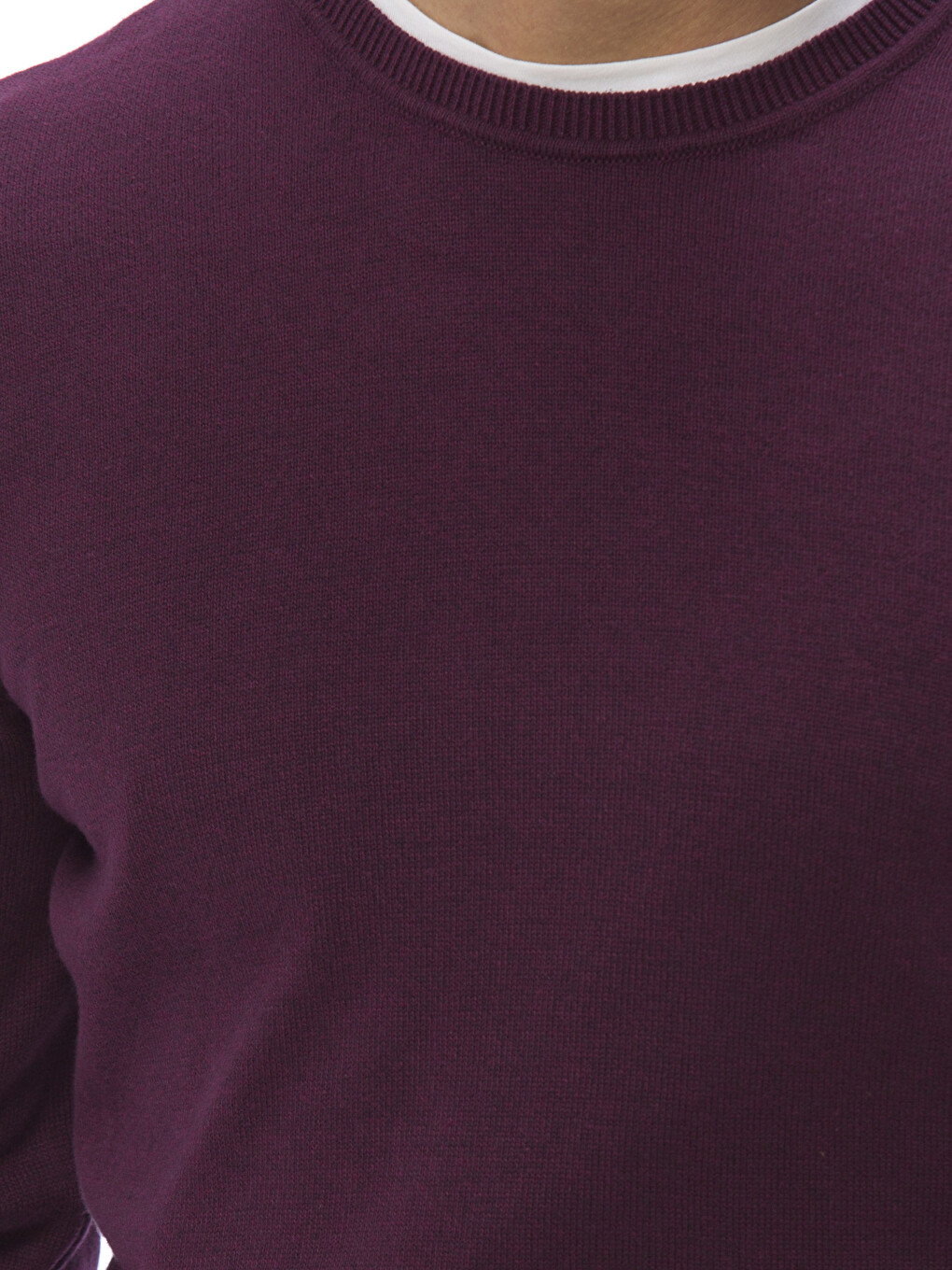 Man Bordeaux Sweater-3
