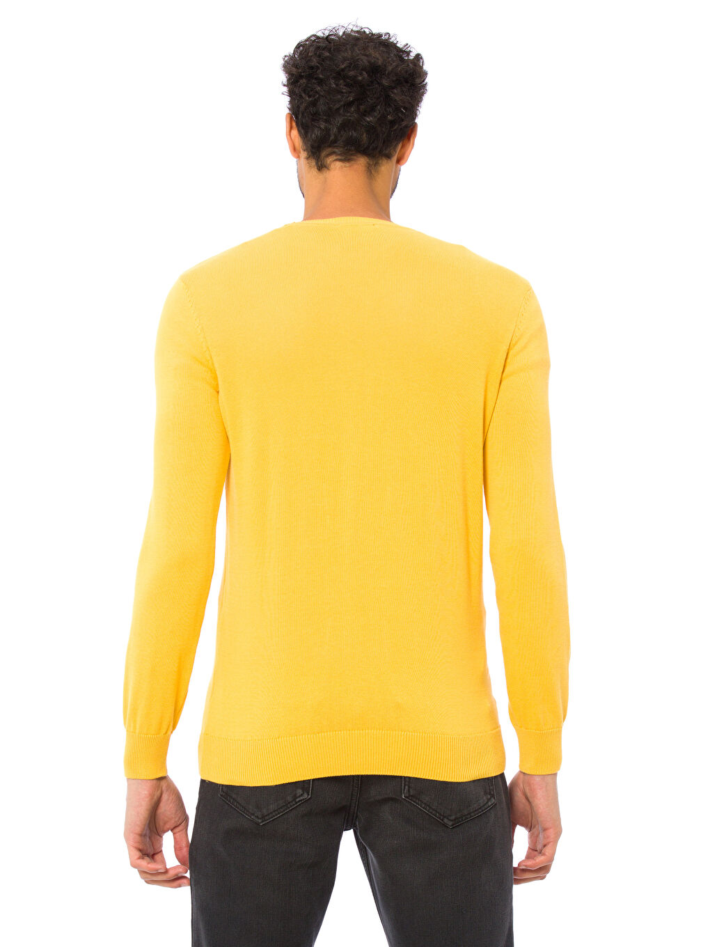 Pulover GALBEN Bărbat-1