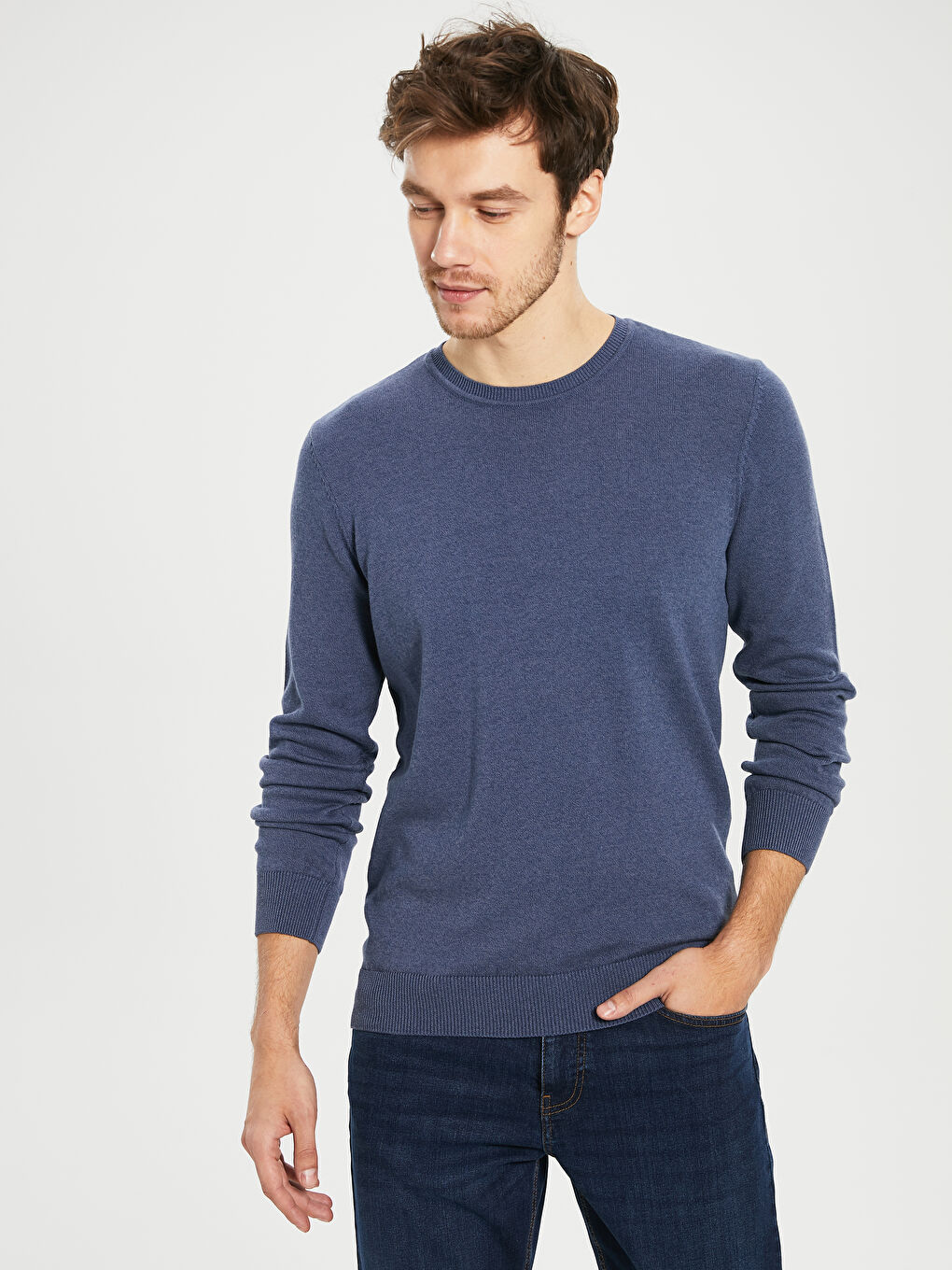 Pull-over INDIGO Homme-1