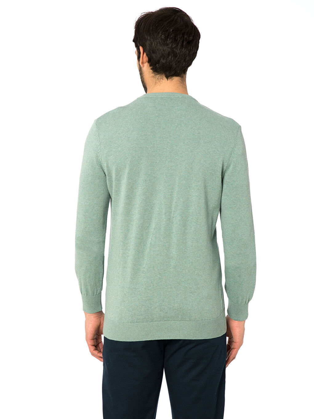 LCWAIKIKI Classic Man TURQUOISE Sweater -7K2715Z8-LDG