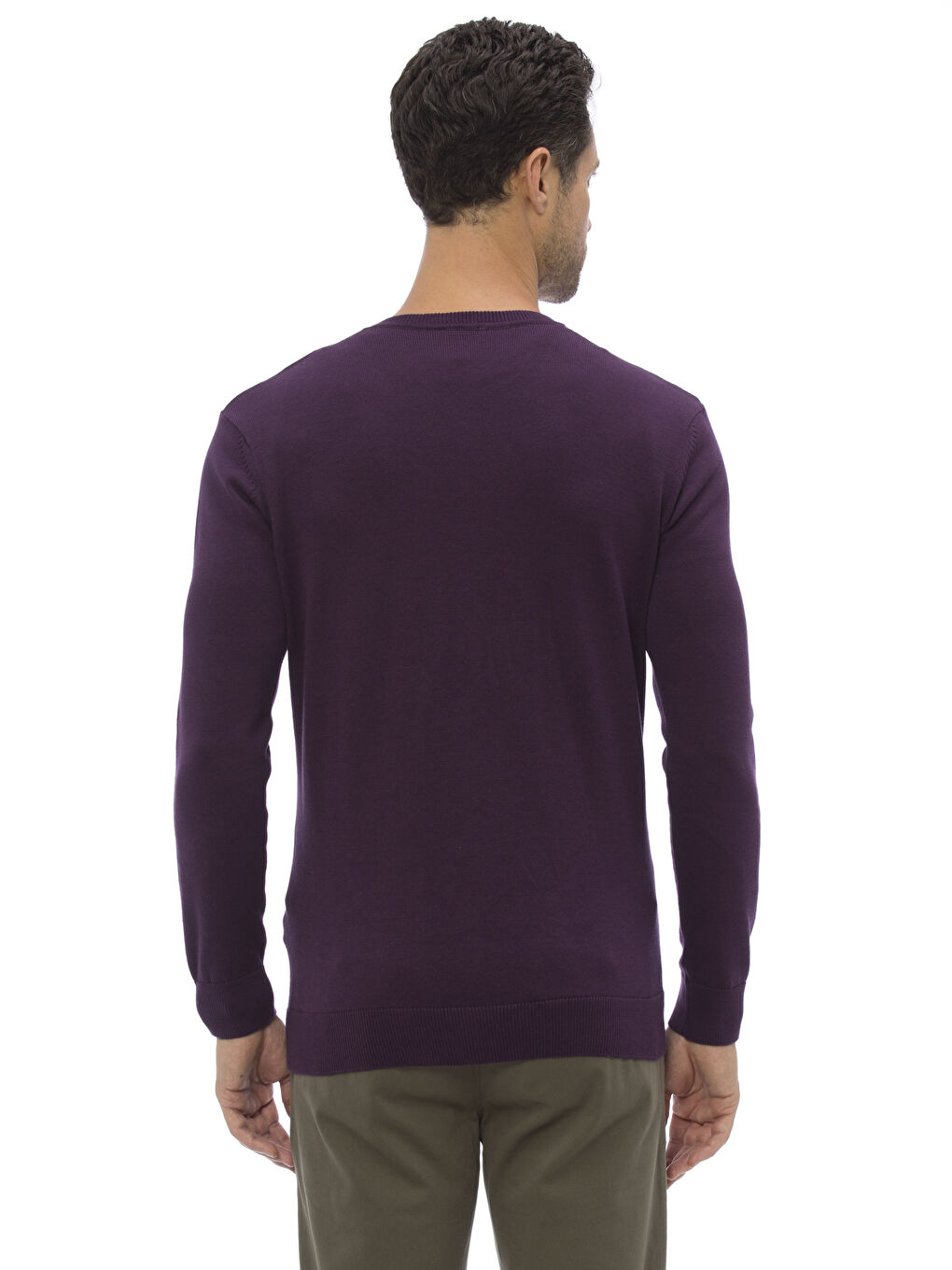 Mann VIOLETT Pullover-1