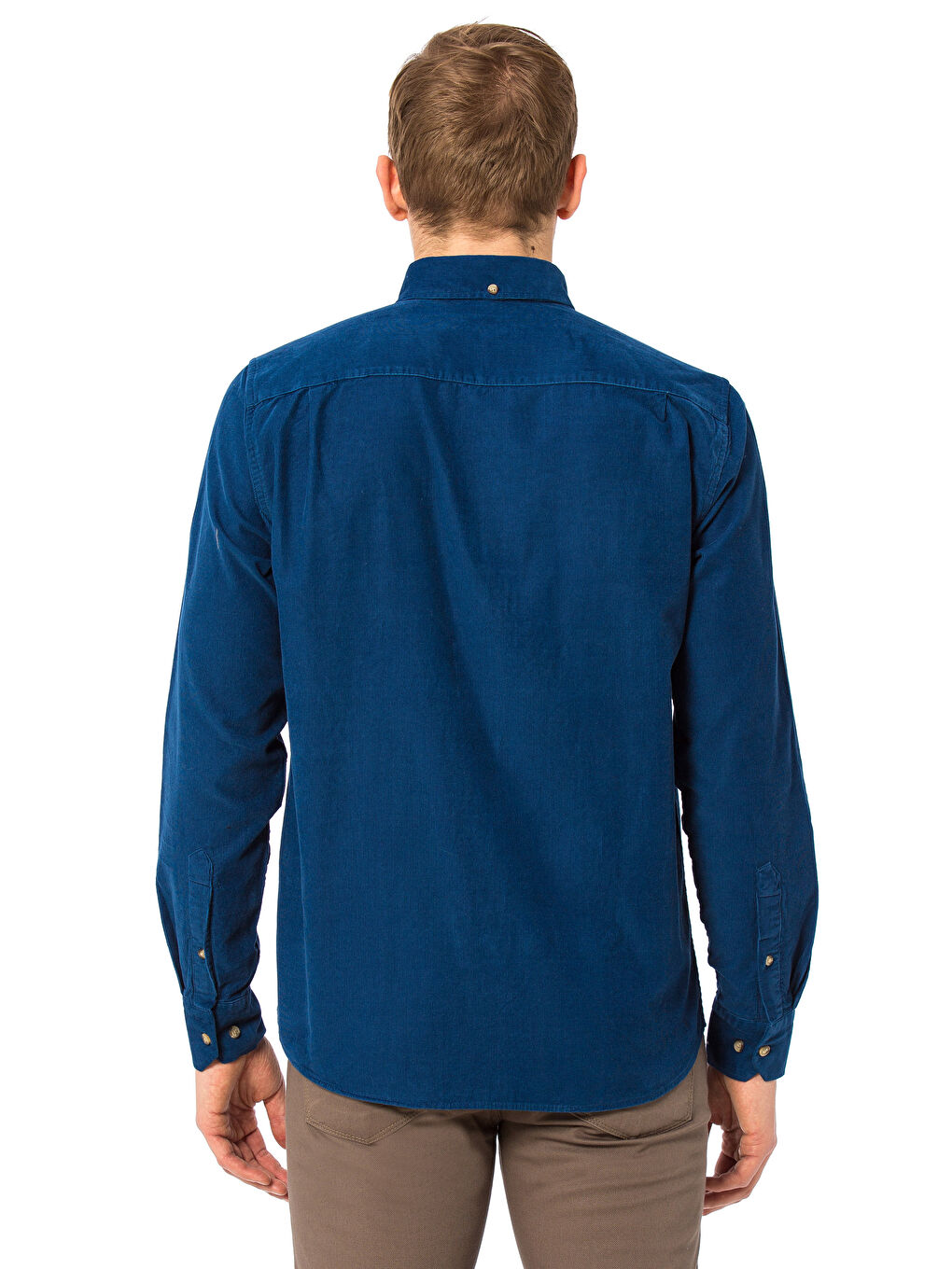 قميص نيلي راجل-1