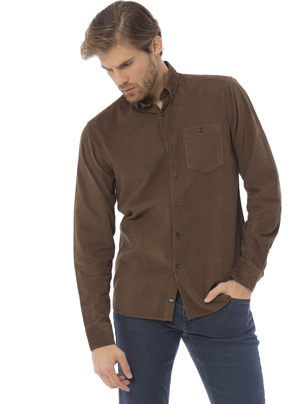 Chemise BEIGE Homme